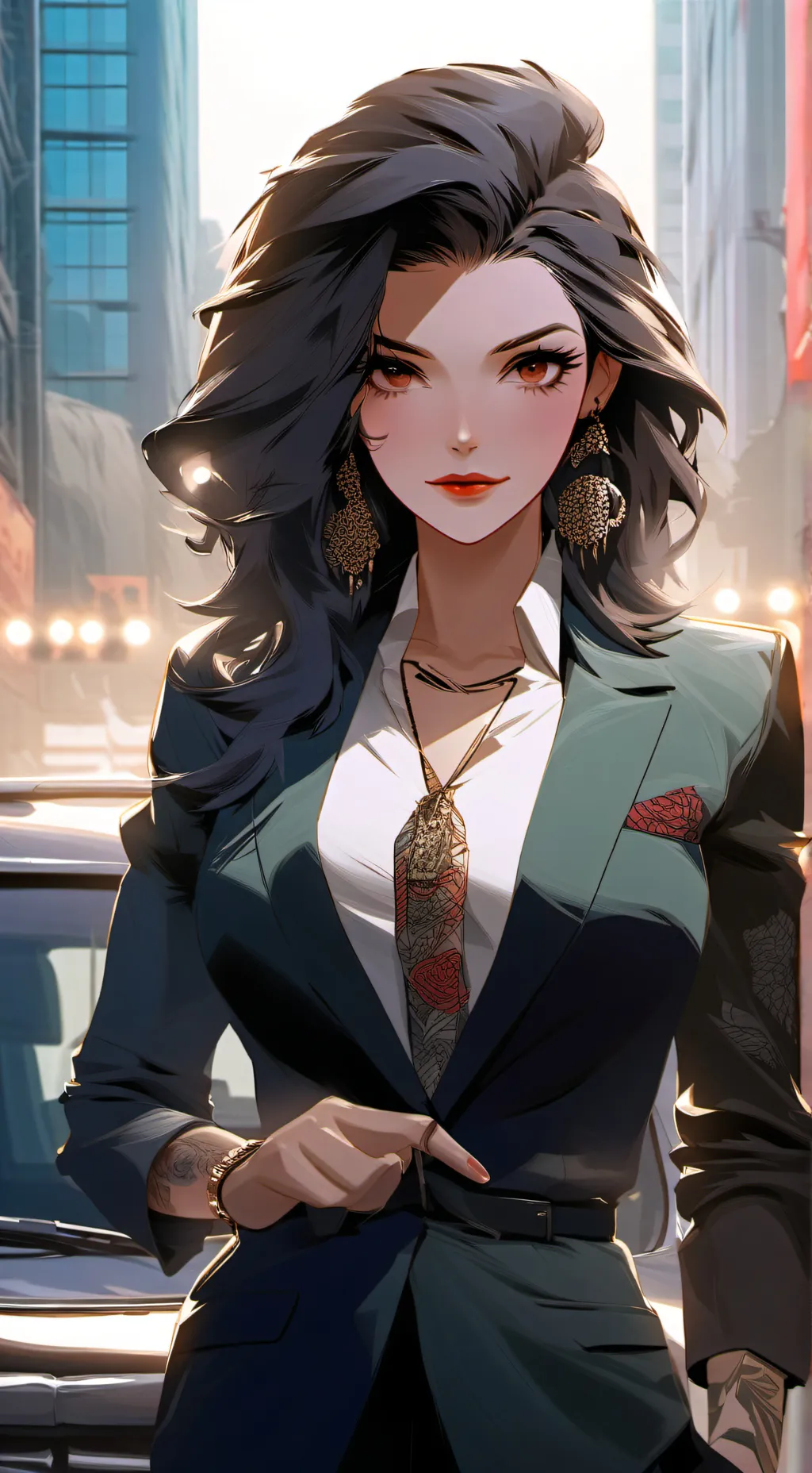 ai character: sophia background