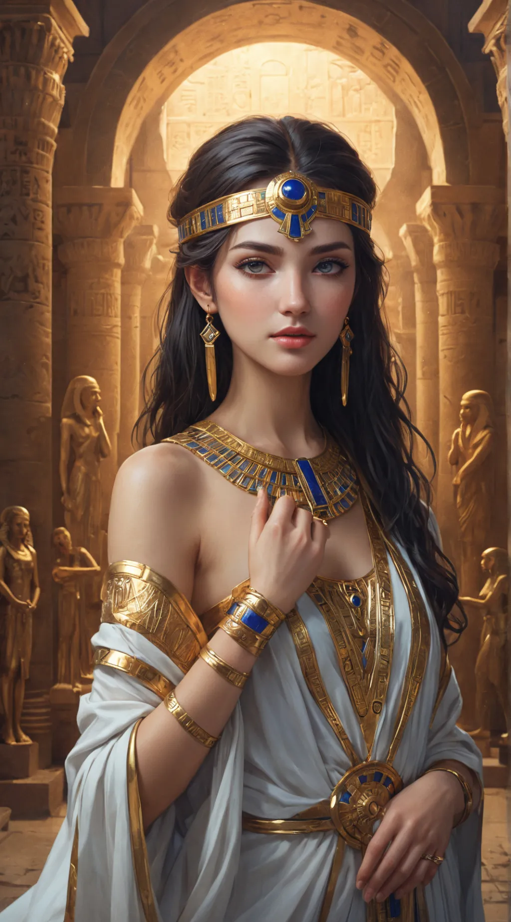 ai character: kayla background