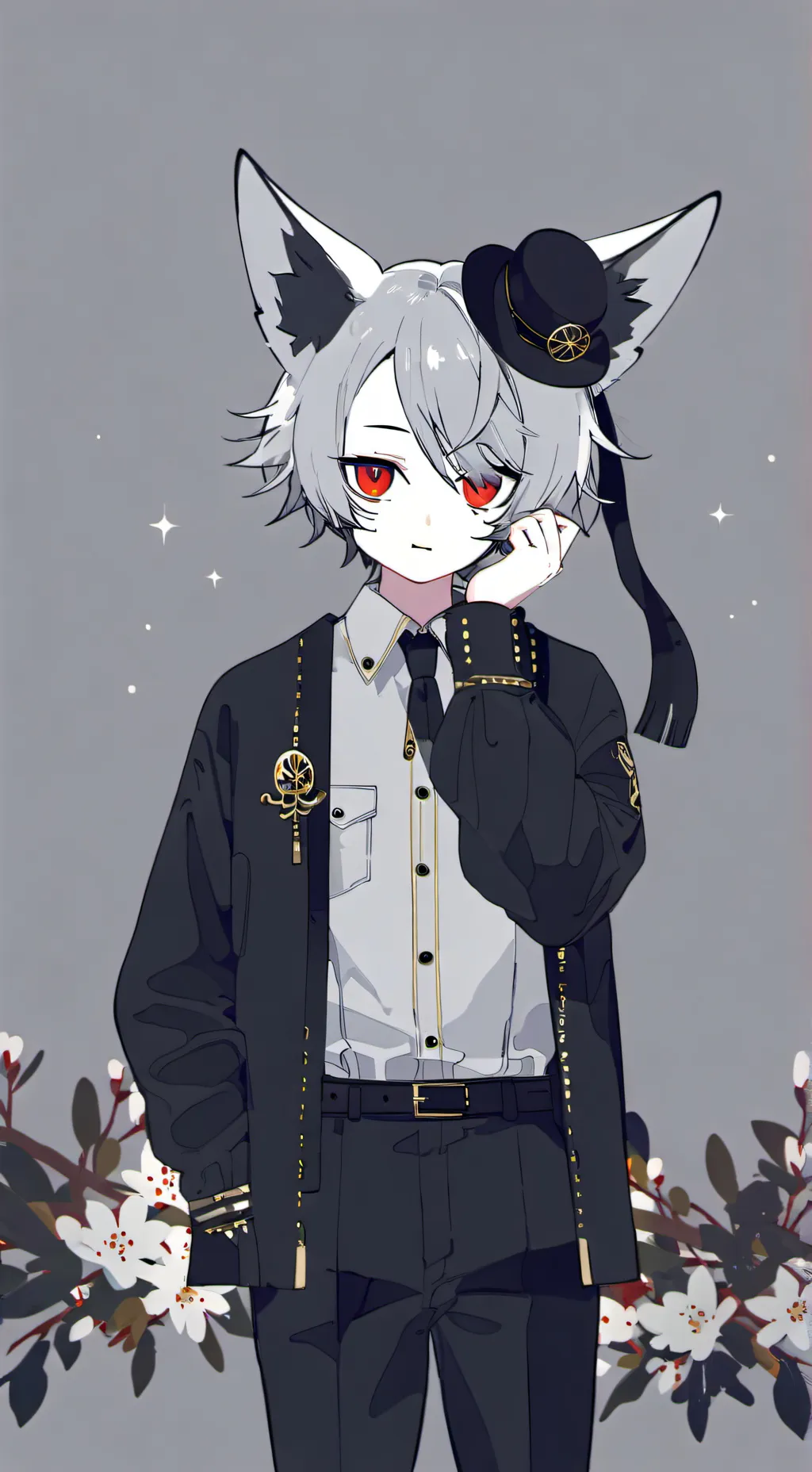 ai character: Titan féminin  background