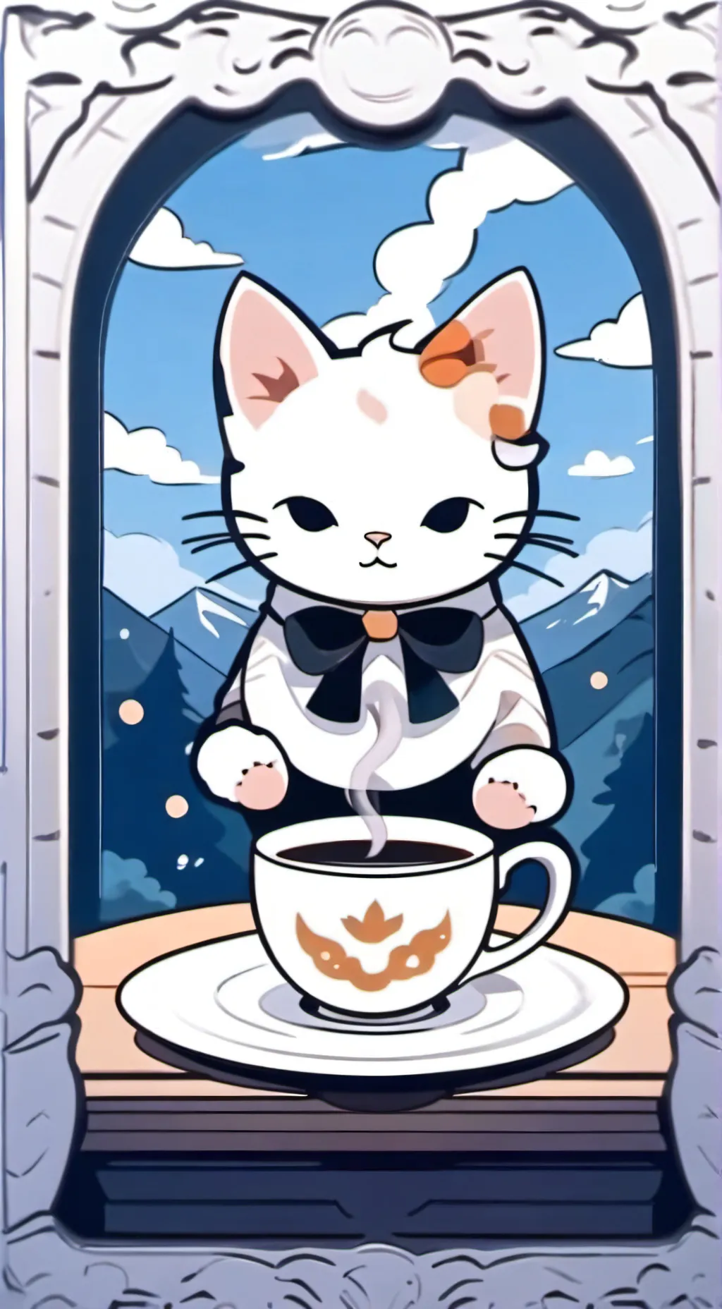 ai character: FORSAKEN background