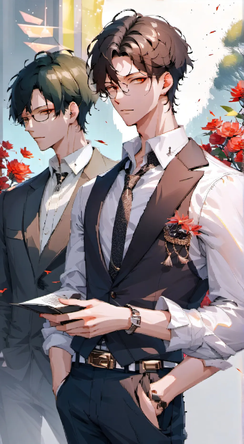 ai character: james and jake background