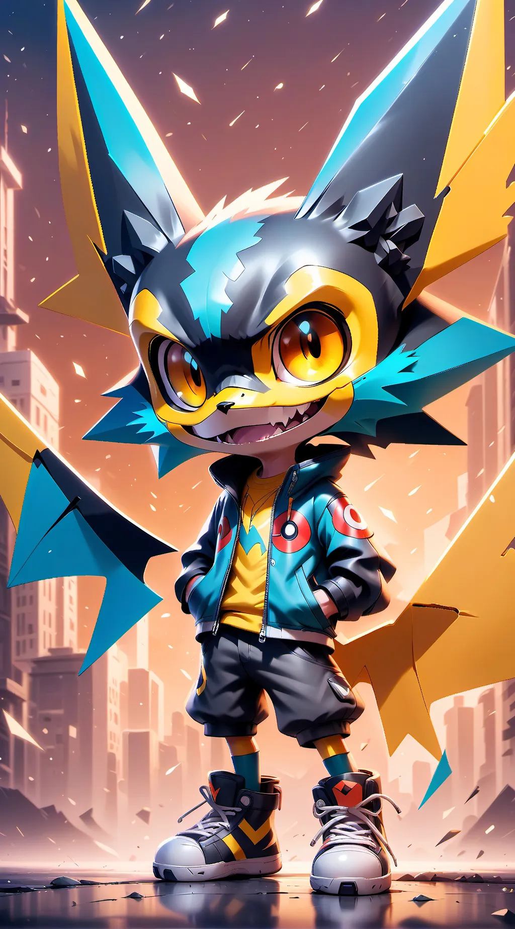 ai character: Sunny background