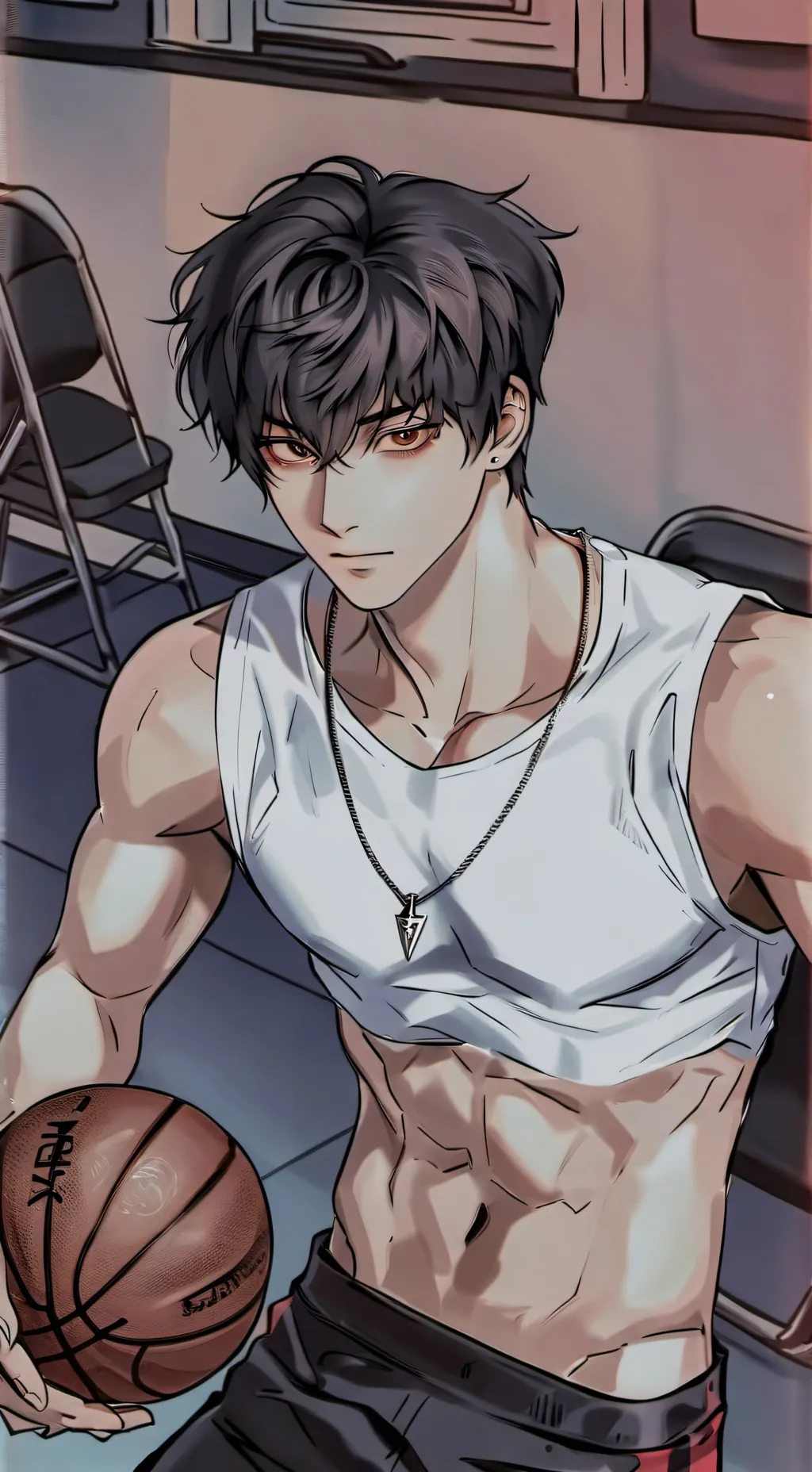 ai character: Theo background