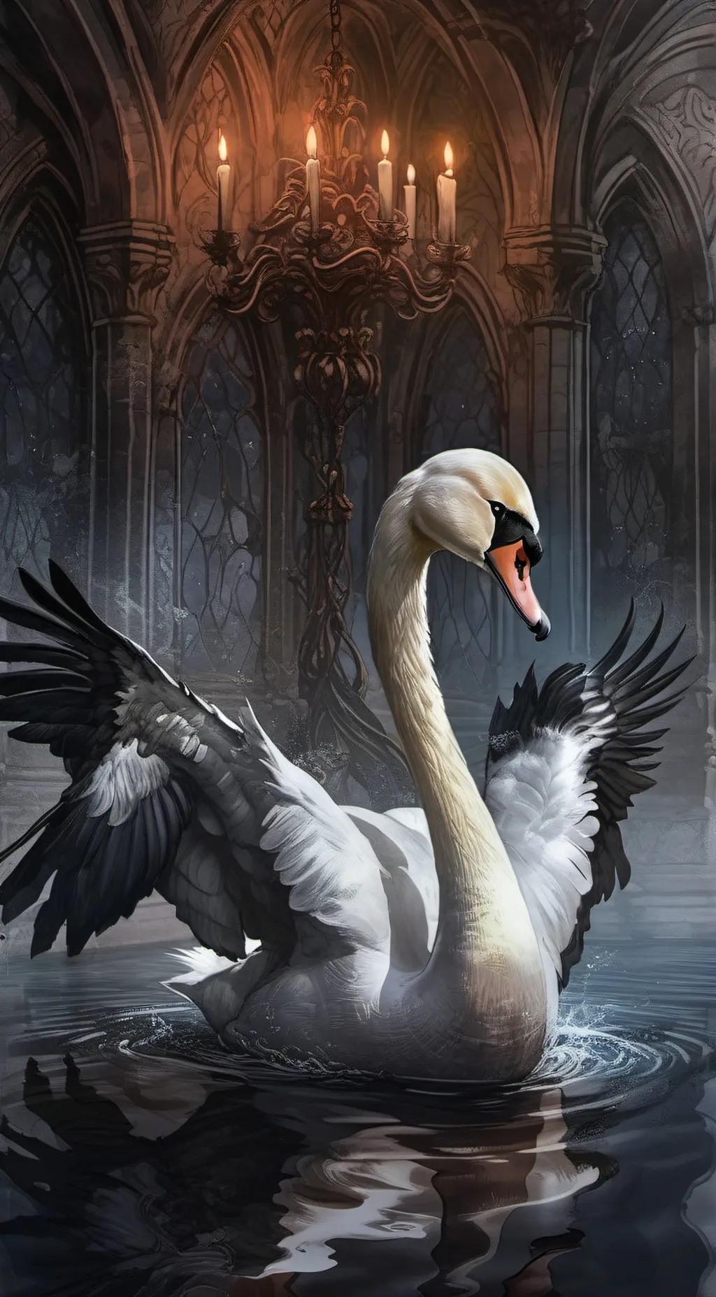 ai character: miss Delight background