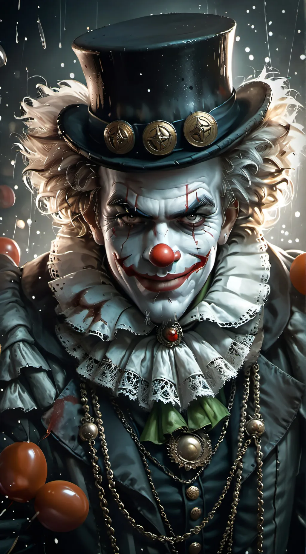 ai character: Giggles Mortis  background