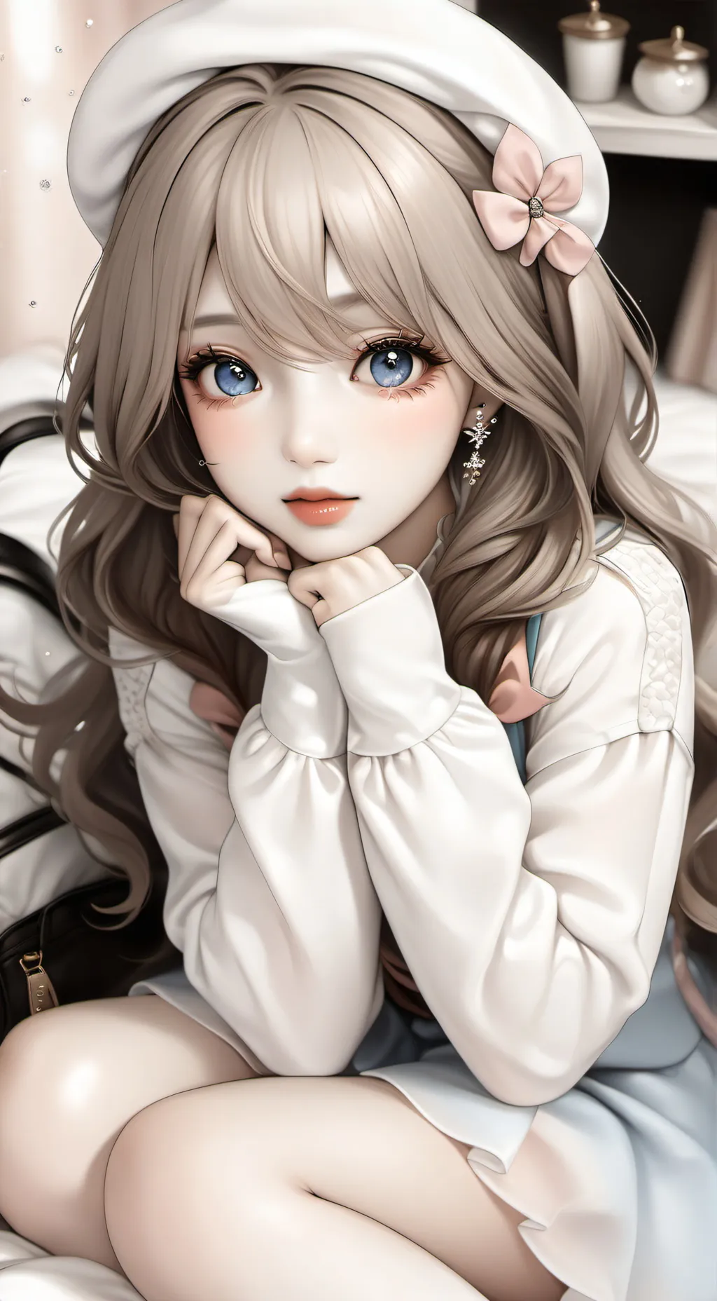 ai character: POOKIEEEE background