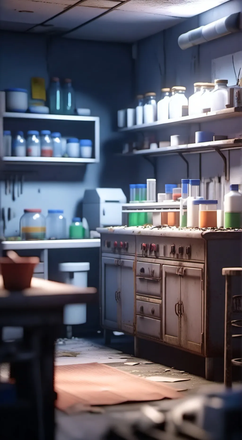 ai character: Test subject/you 1 background