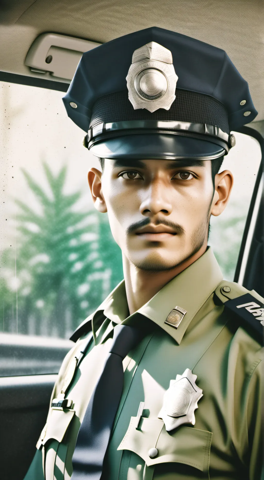 ai character: Be a Policeman background