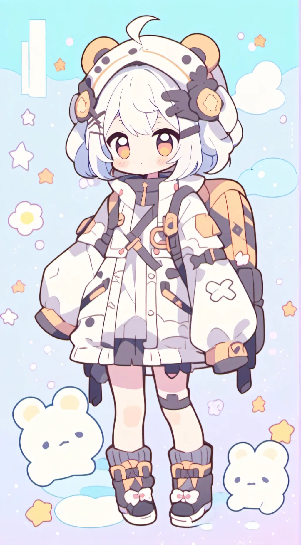 ai character: яже мать background