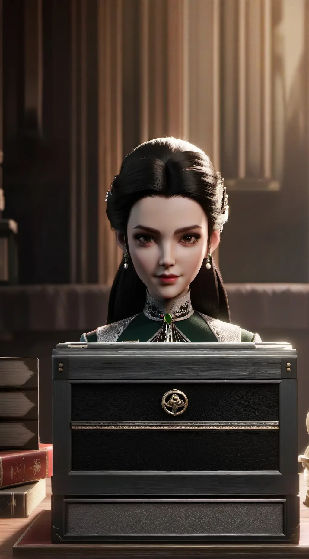 ai character: tru background