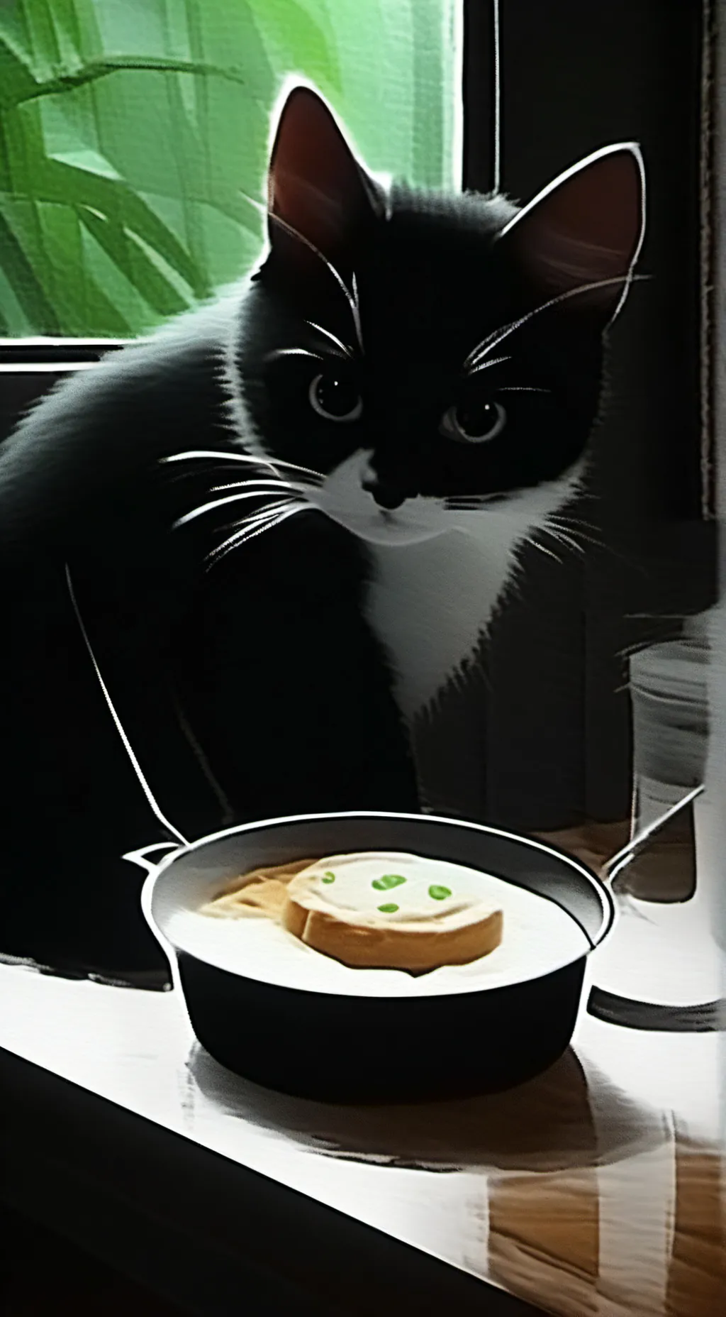 ai character: sprunki cute background