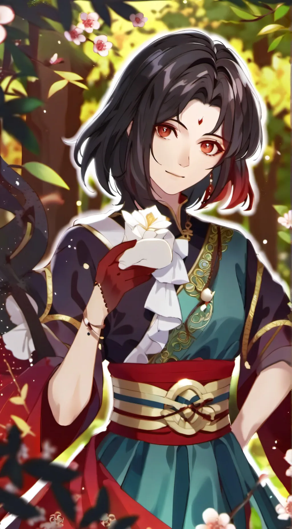 ai character: gymnastics coach  background