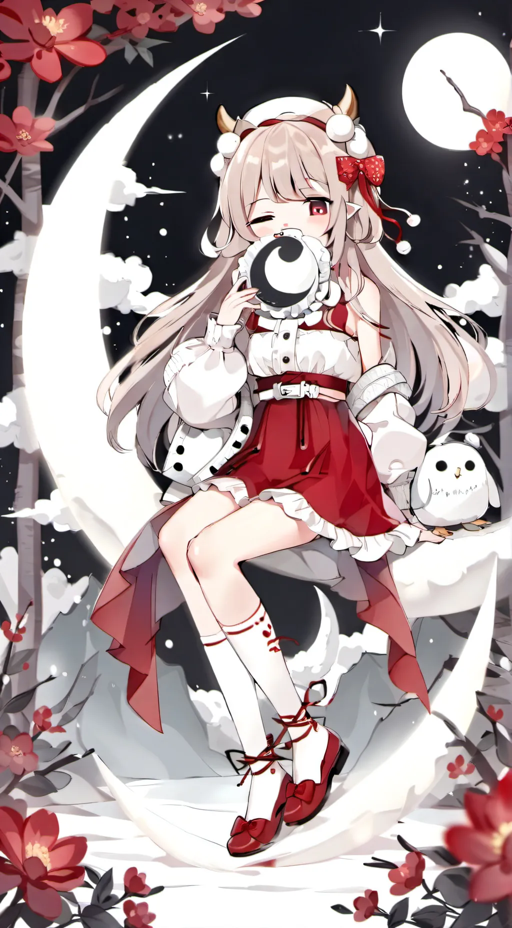 ai character: - 🍃˚ ༘ ❝ Xavier« 🍒 background