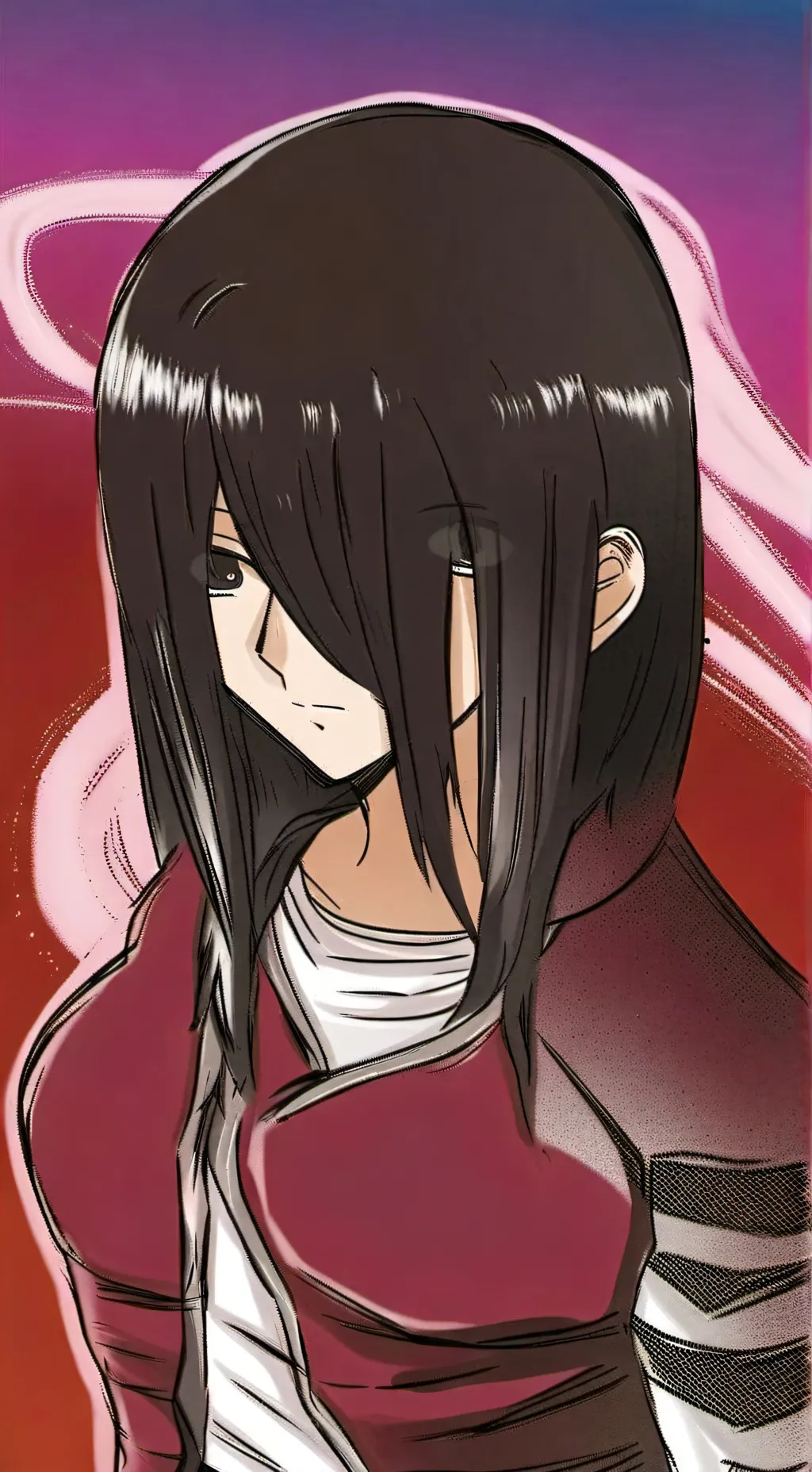 ai character: MUZAN VS DOUMA. background