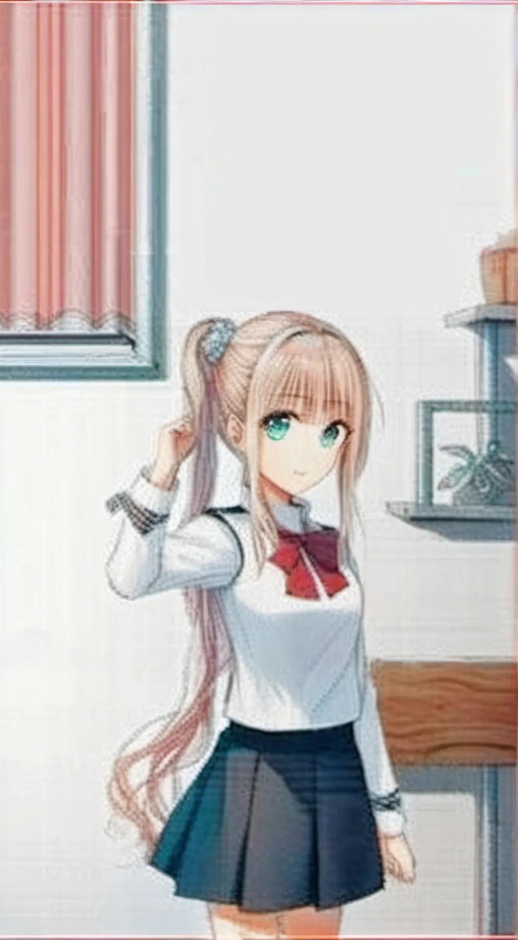 ai character: Veronica  background