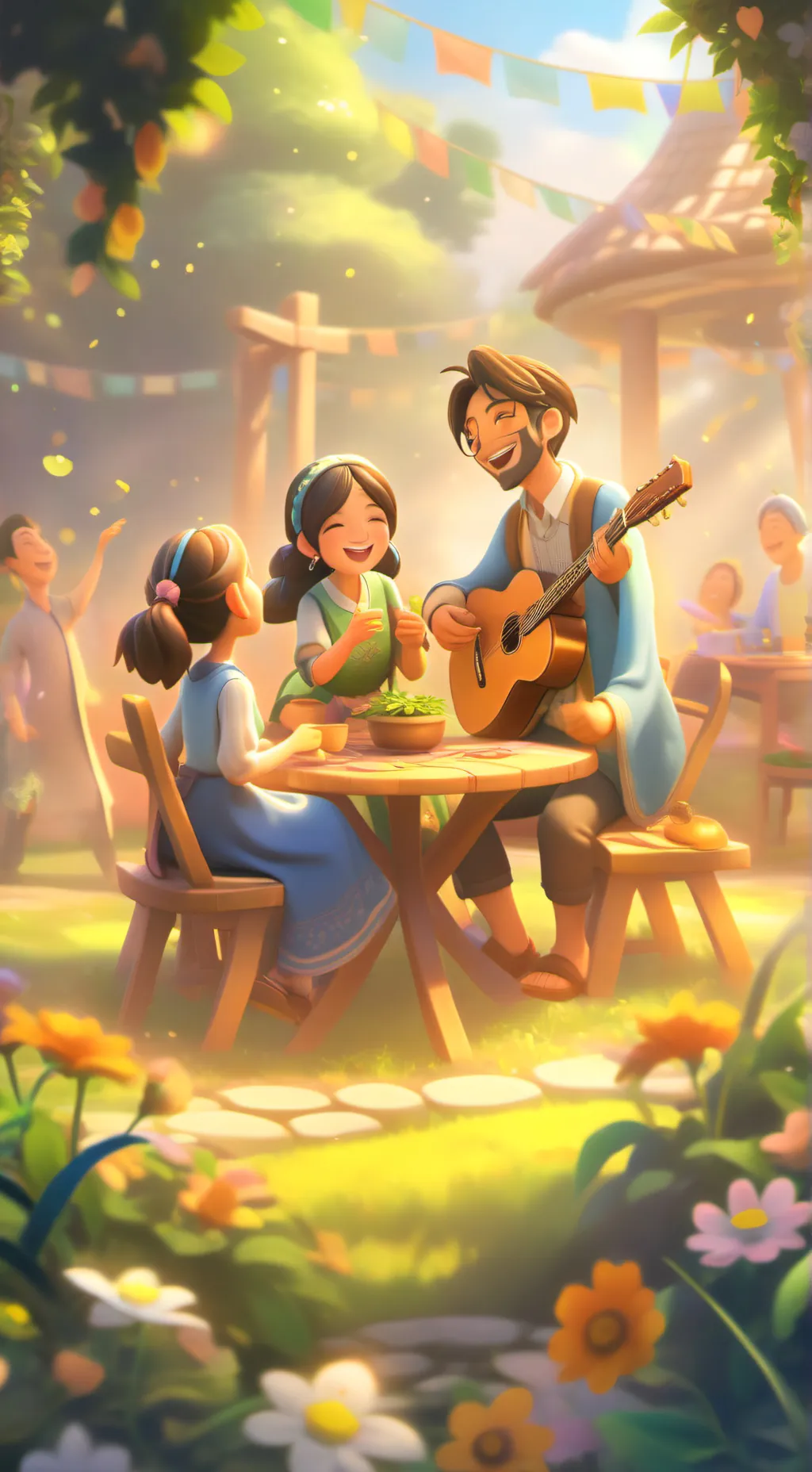 ai character: Billionaire family background