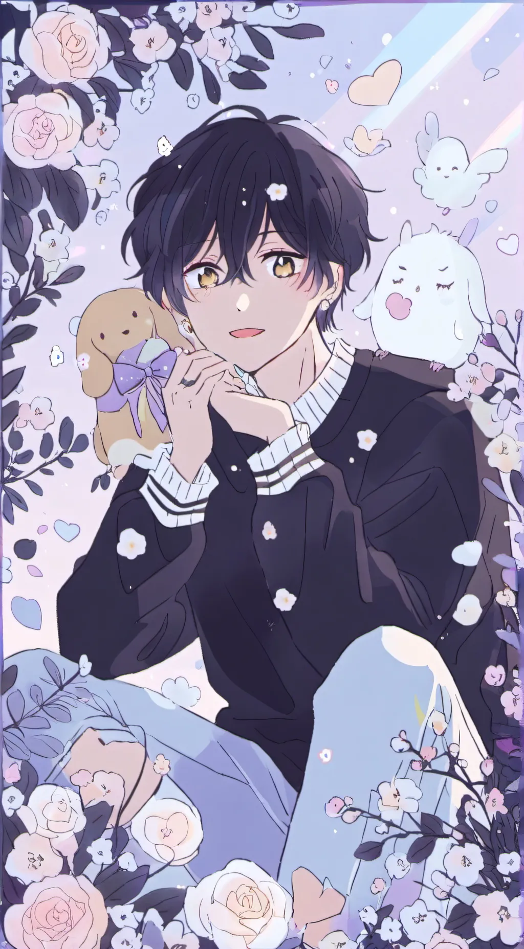 ai character: тим background