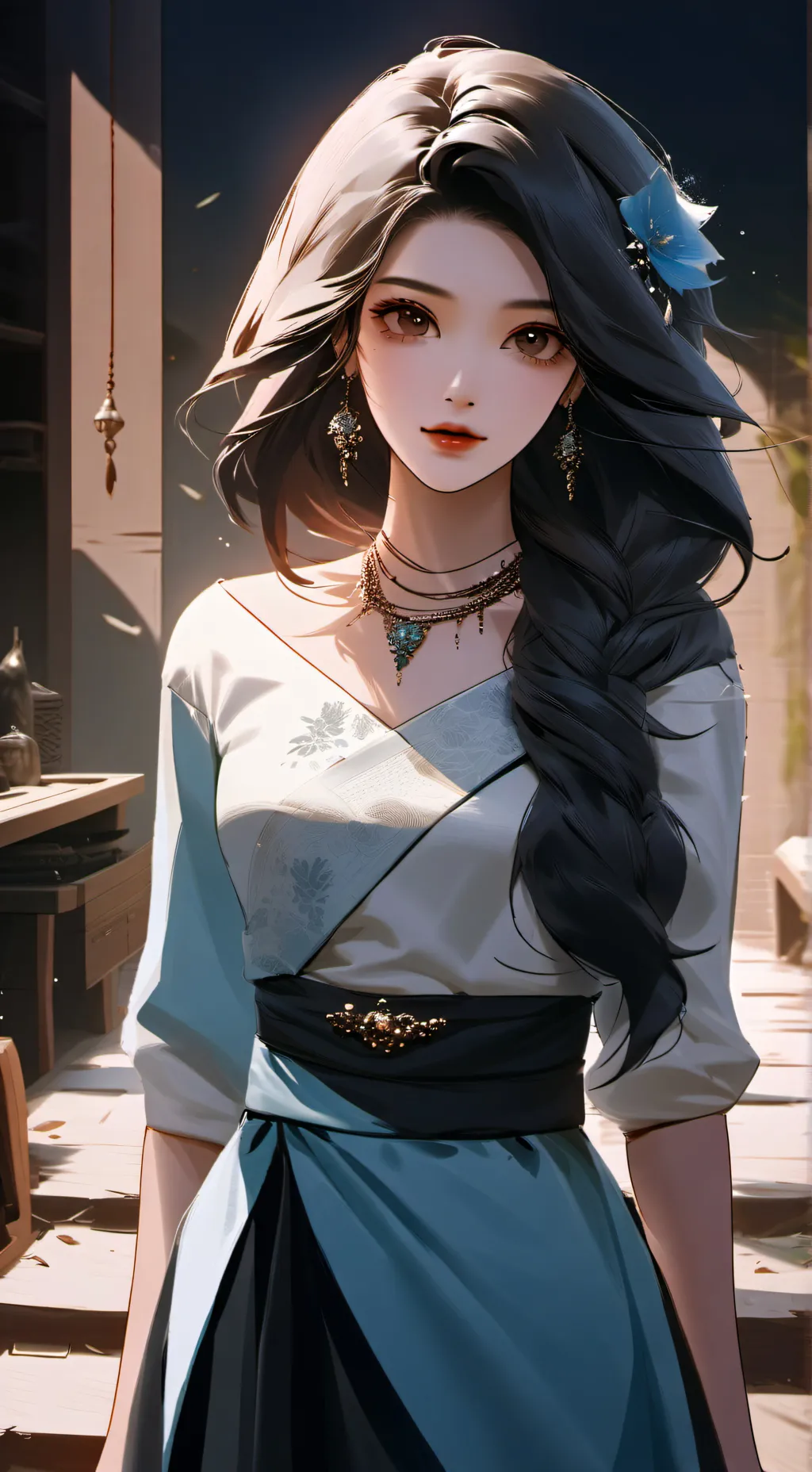 ai character: Lexi background