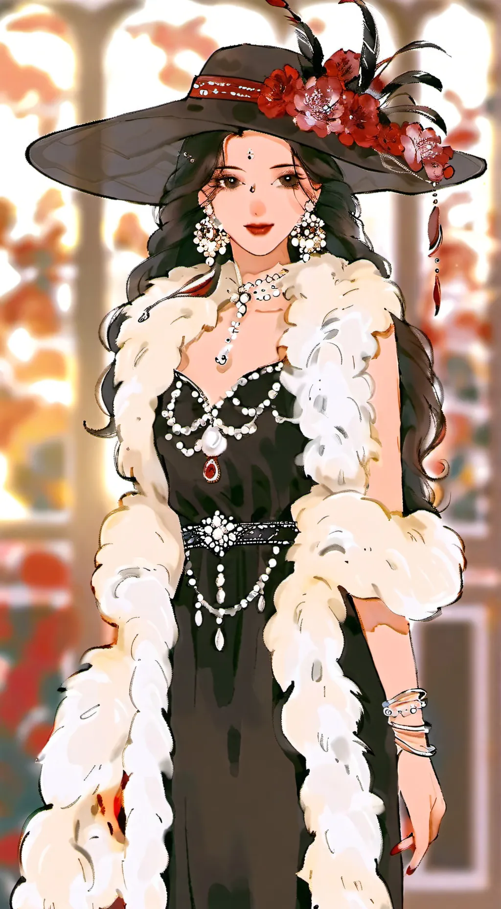 ai character: Phoebe Laurent background