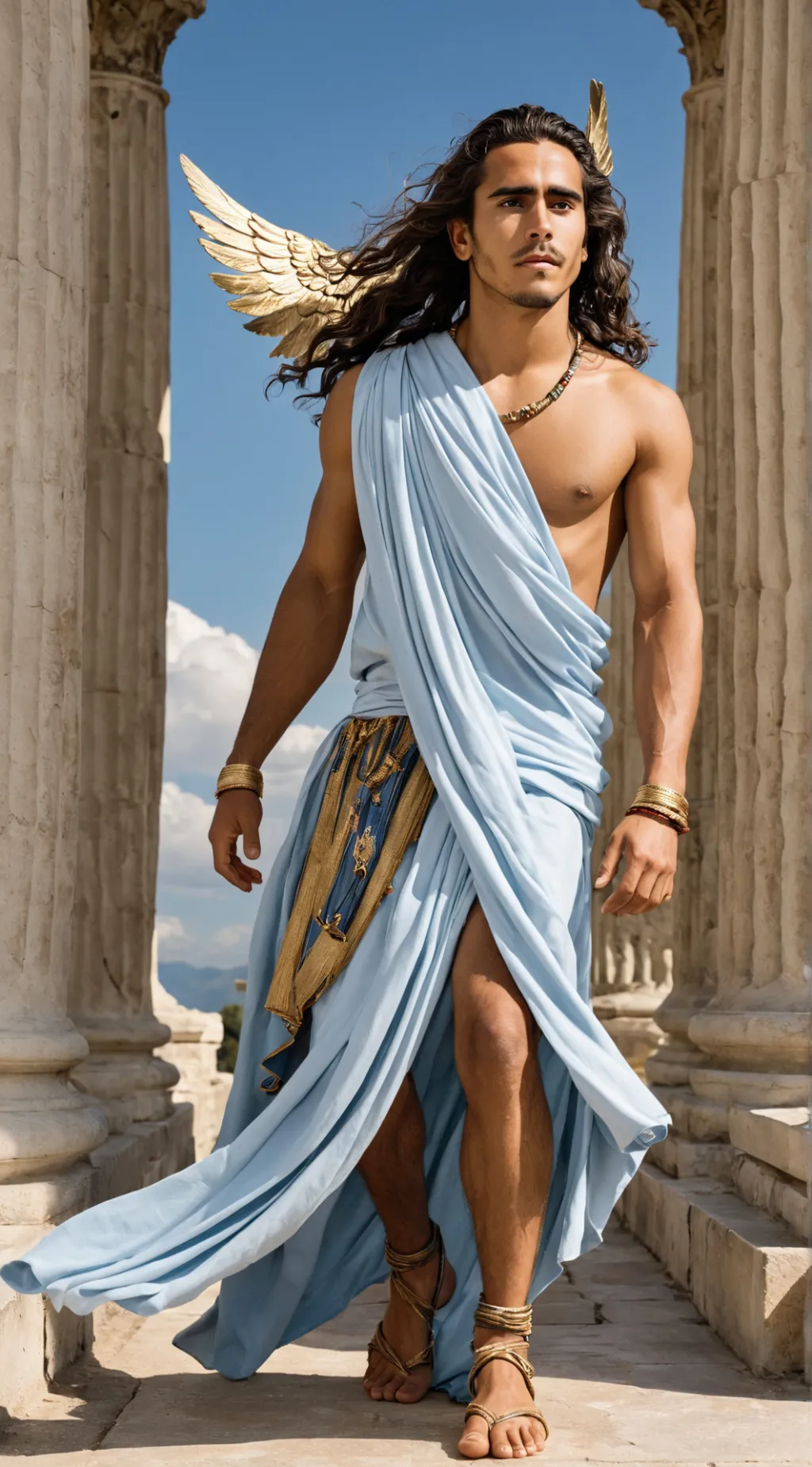 ai character: Hermes background