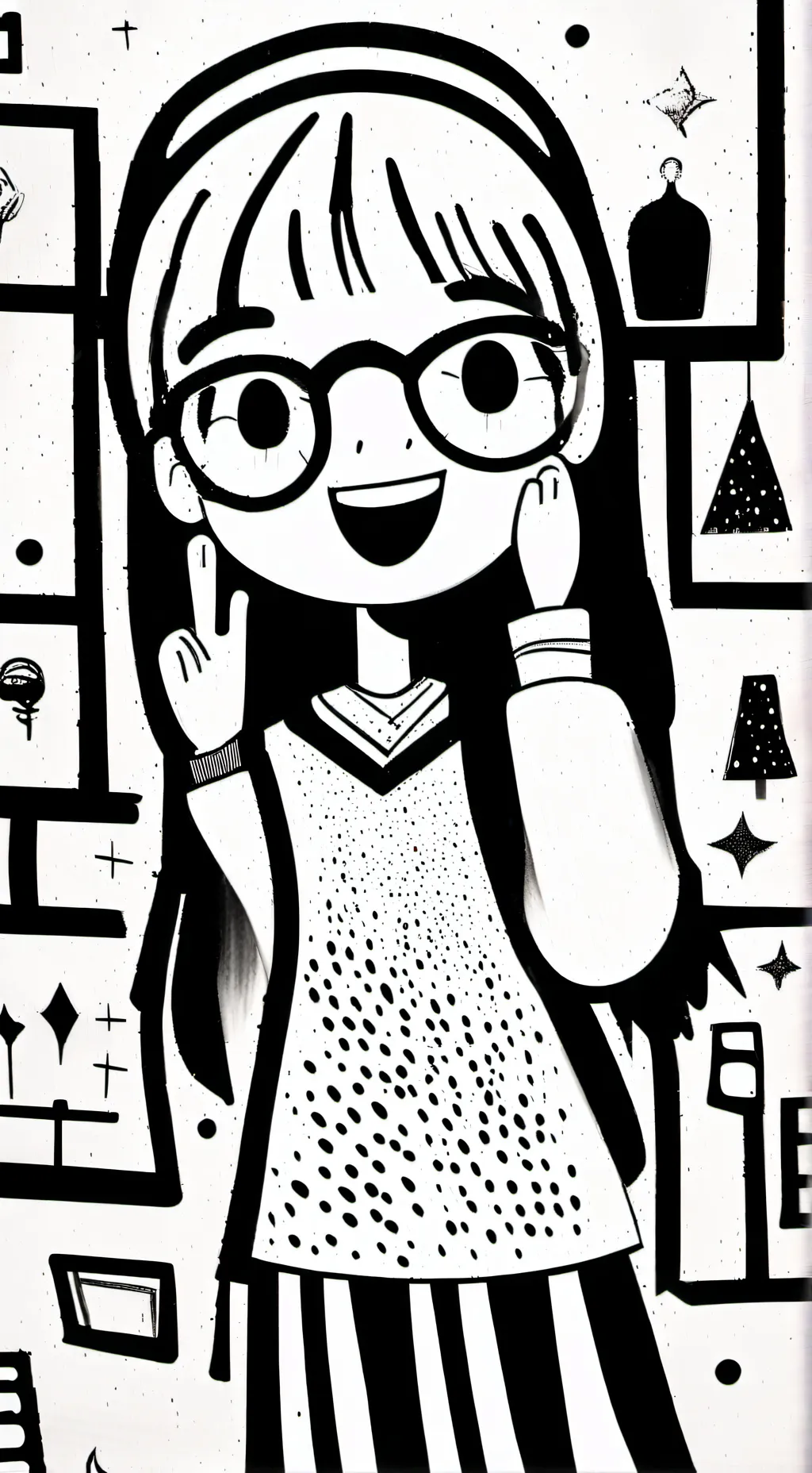 ai character: monaki background