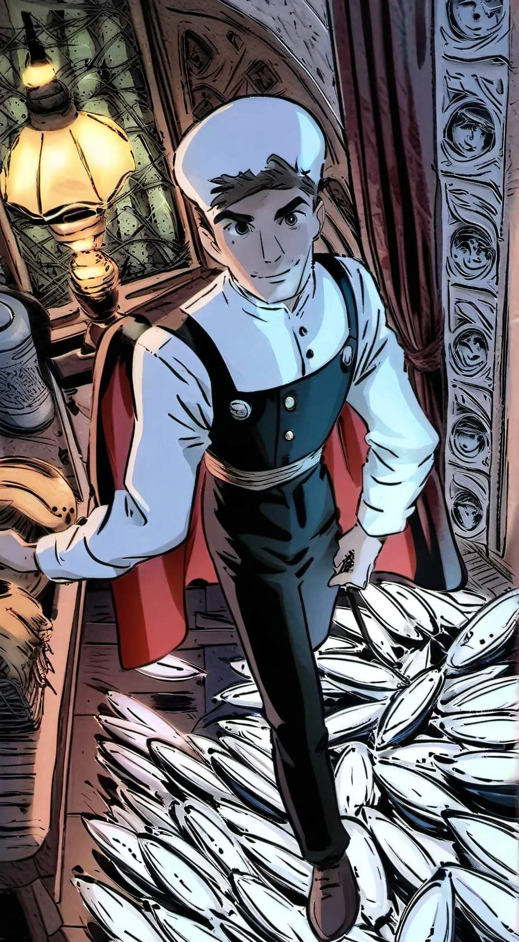 ai character: Ричард background