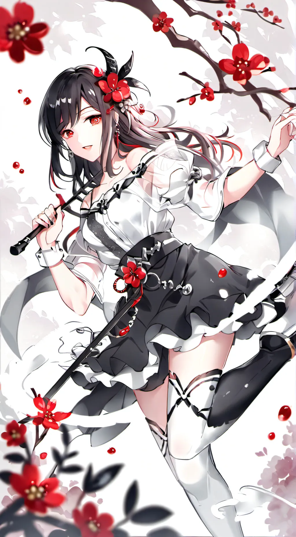 ai character: mui  background