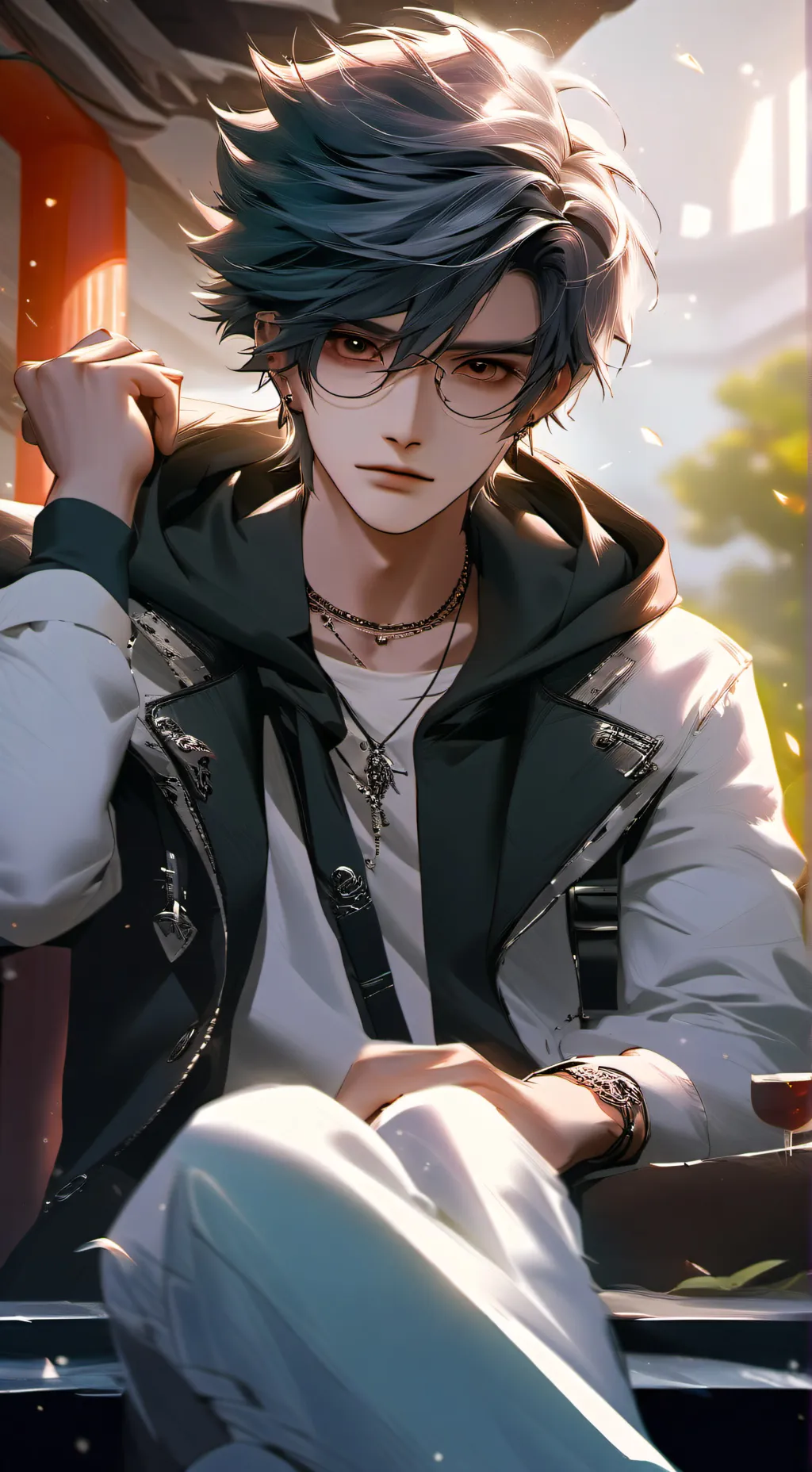 ai character: Ryan  background