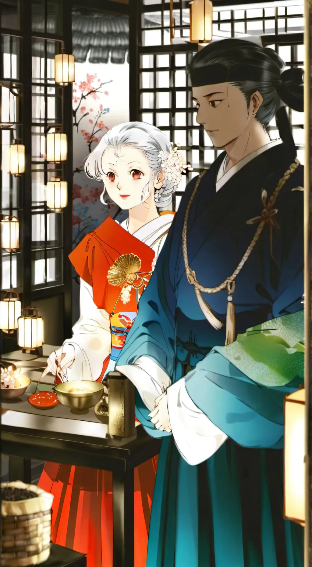 ai character: muichiro background