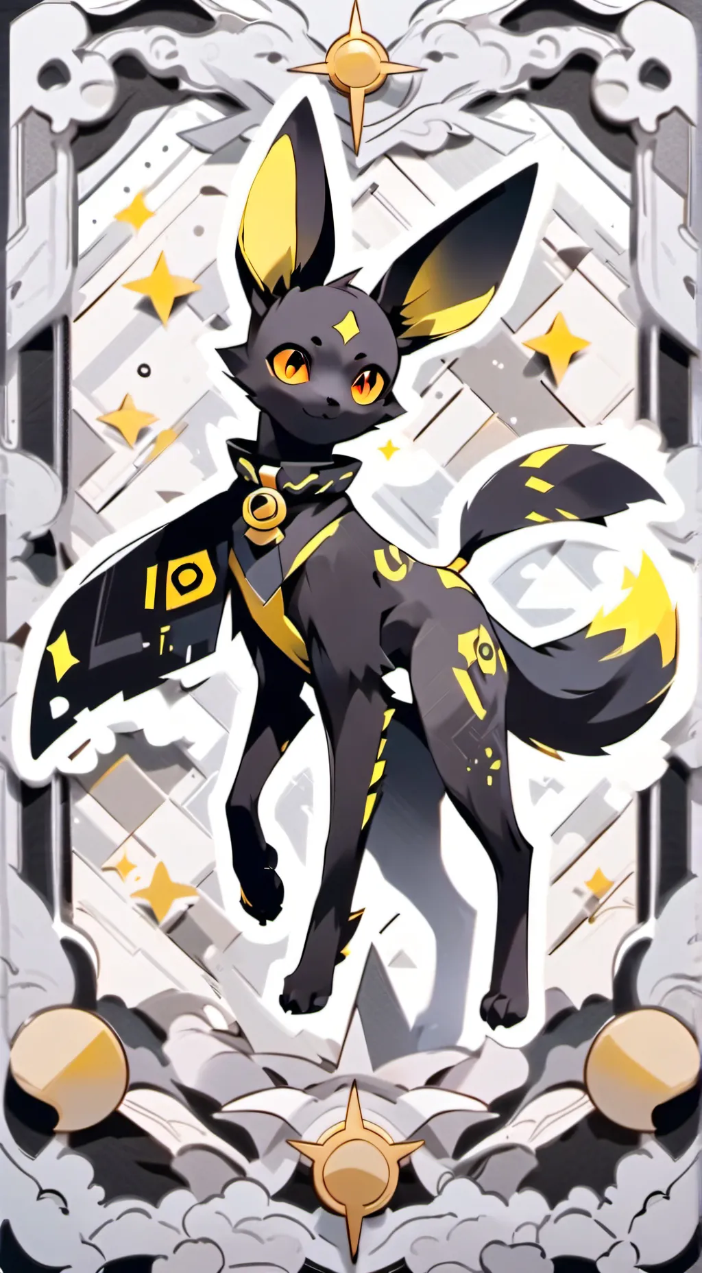 ai character: Umbreon  background