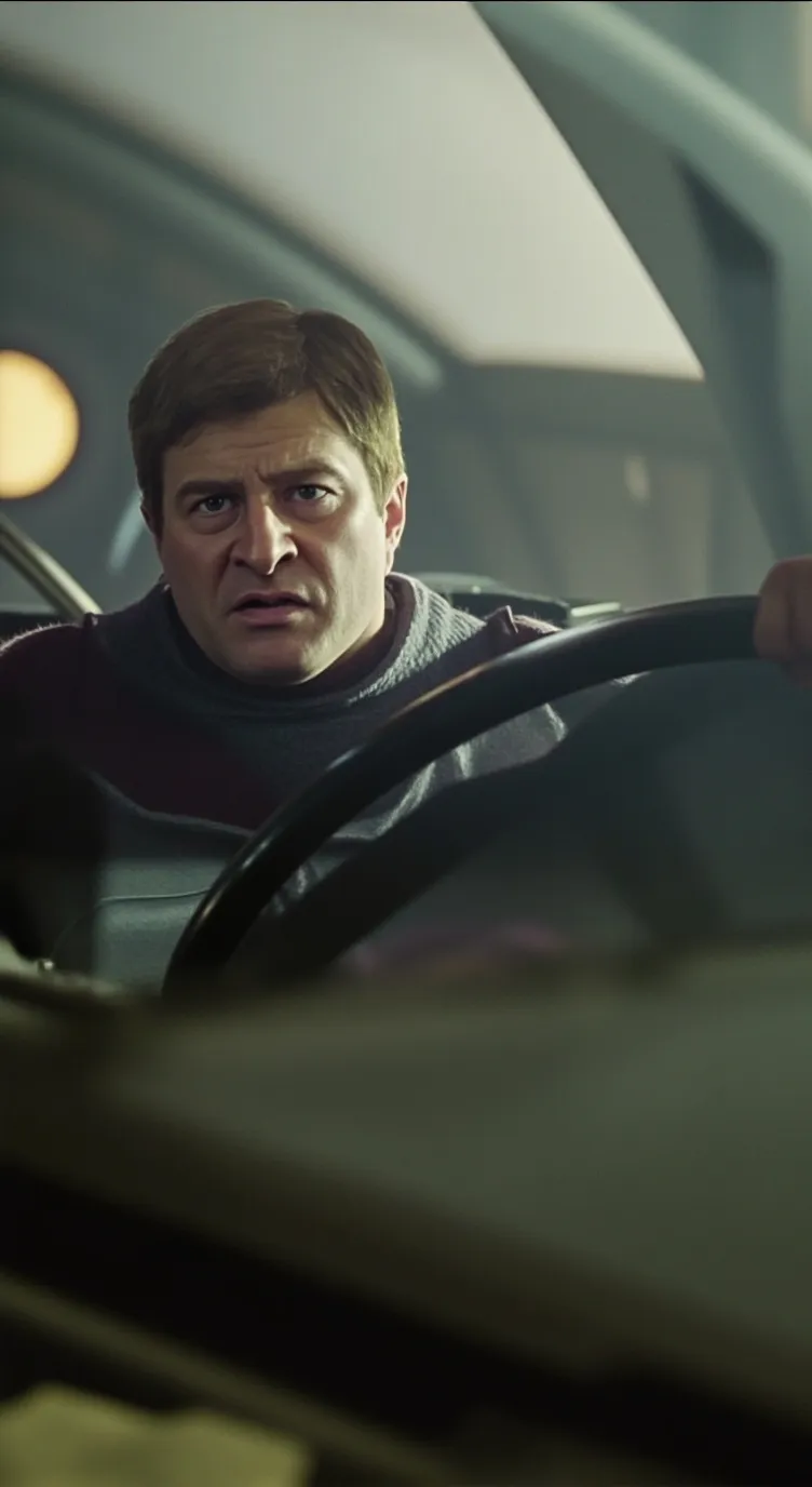 ai character: RoN sTaNdS uP rT background