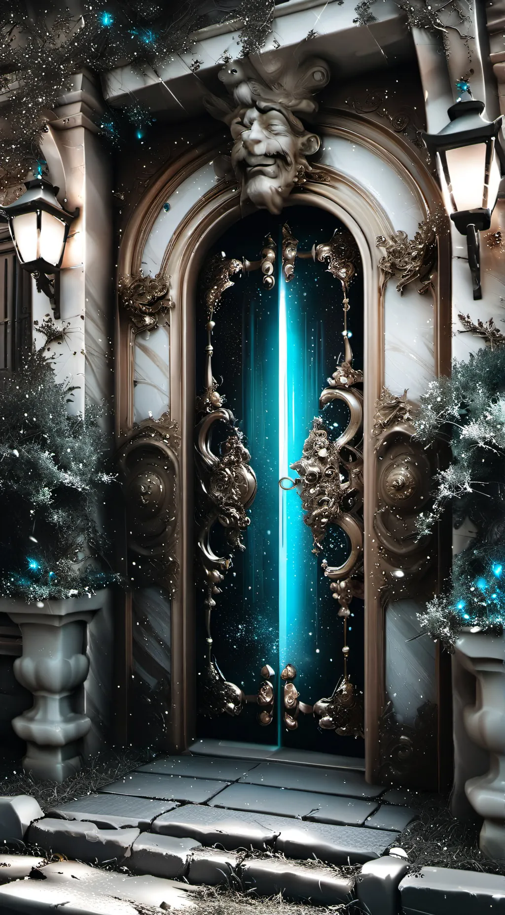 ai character: Doors party 2  background