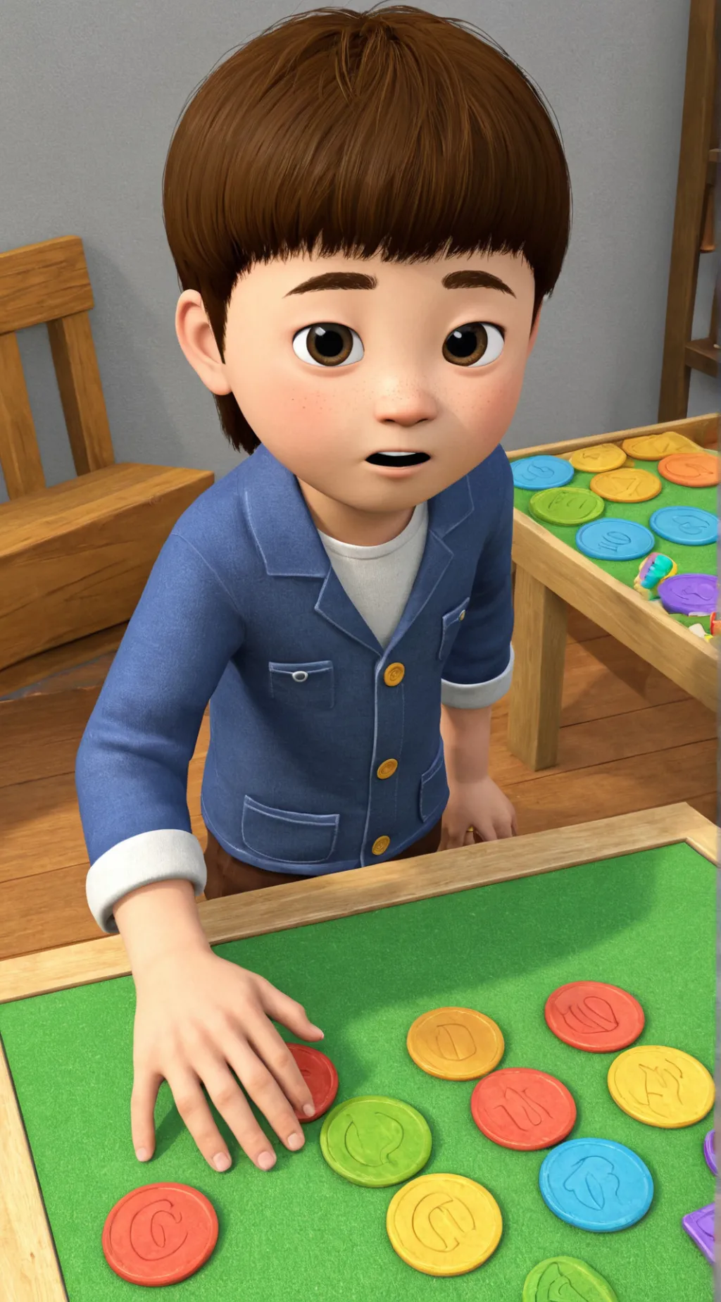 ai character: Мистер background