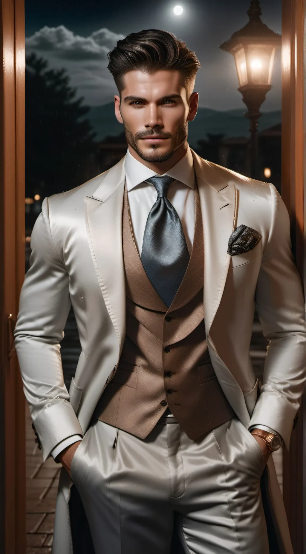 ai character: CEO Max  background