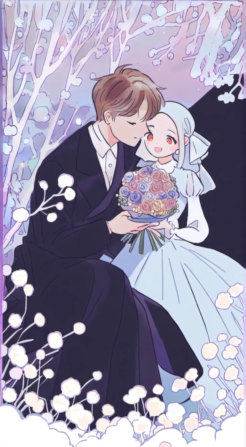 ai character: мама и пап background