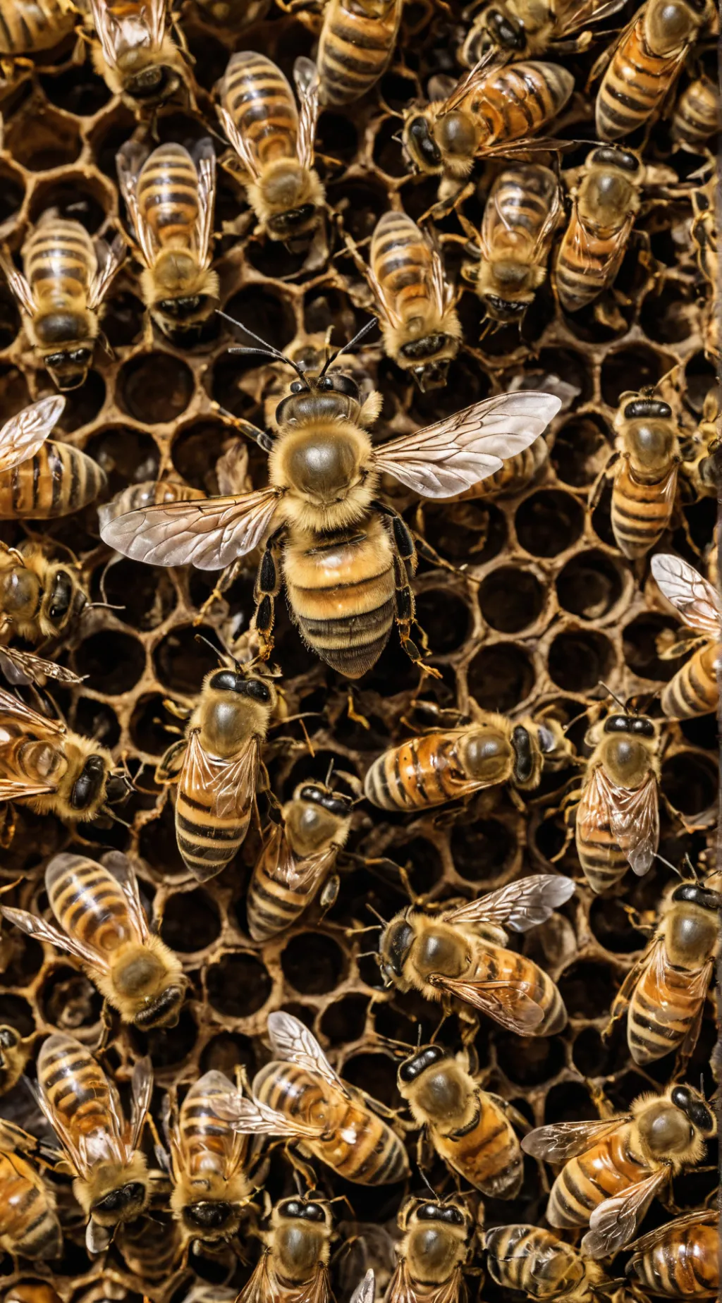 ai character: Bee Queen background