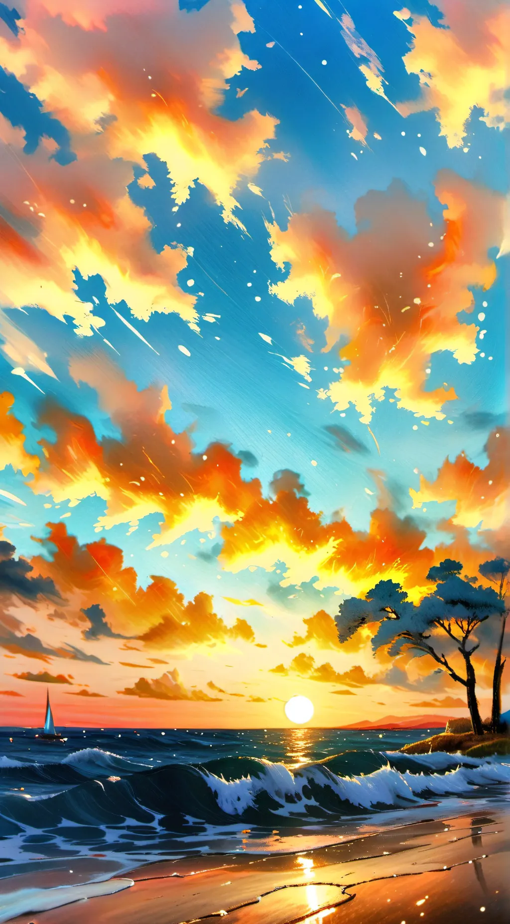 ai character: Venting place background