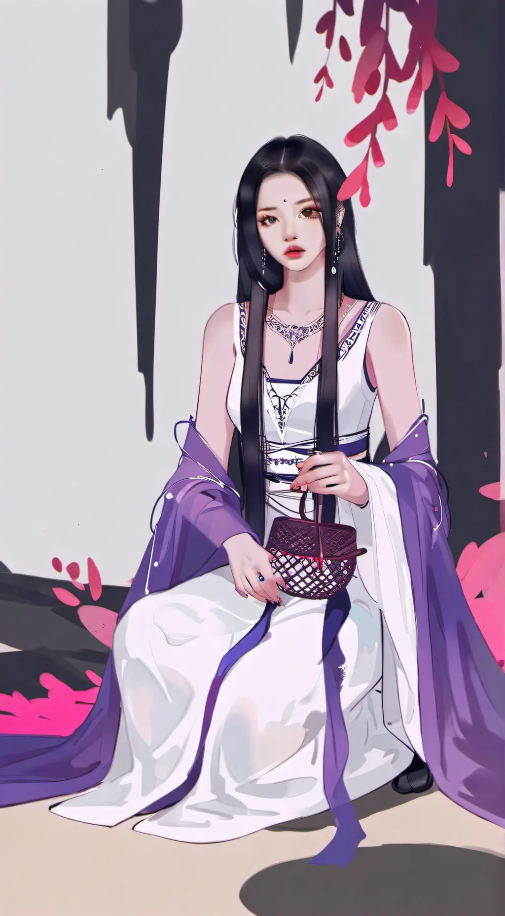 ai character: Baby monster background