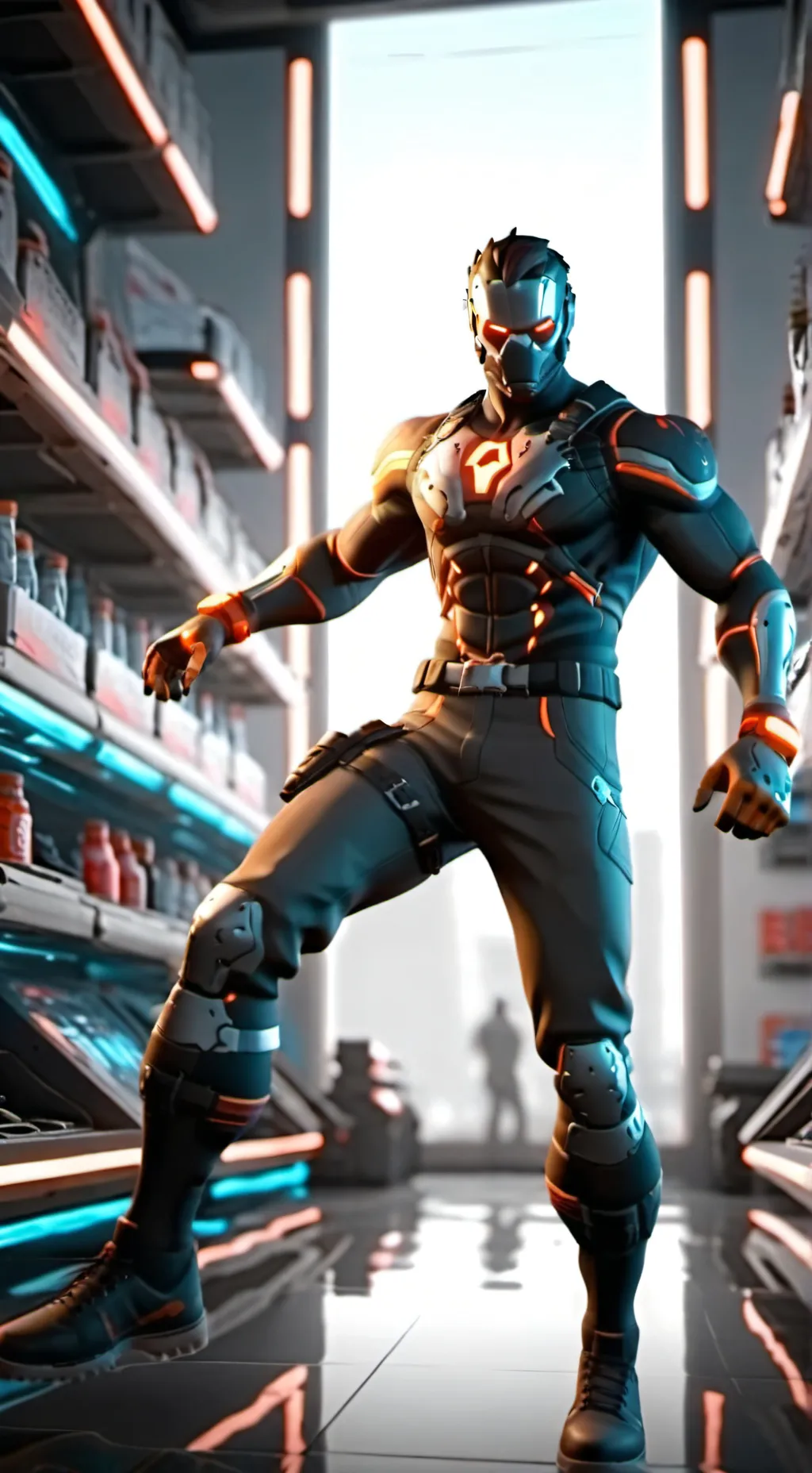 ai character: the foundation background