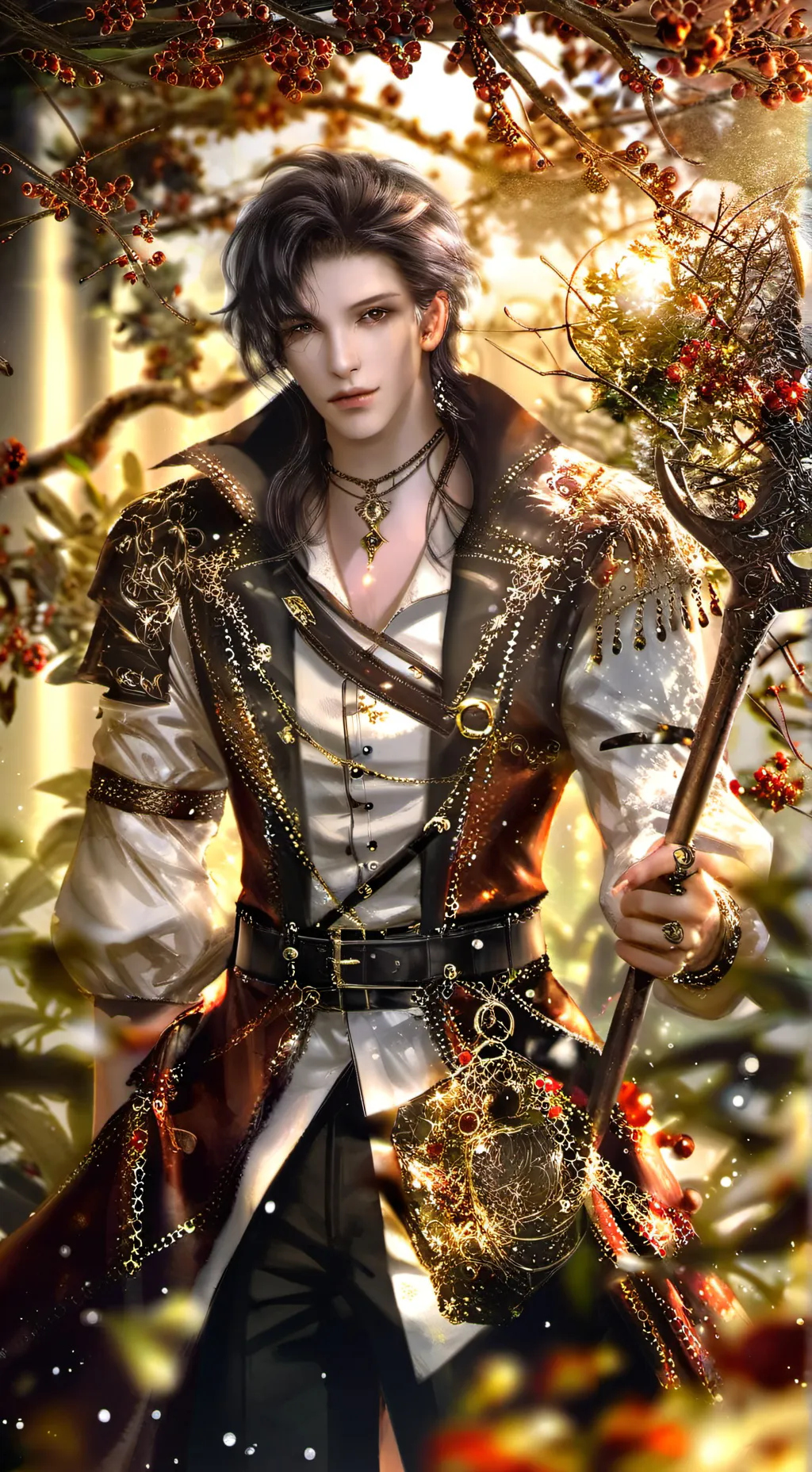 ai character: Andrew background