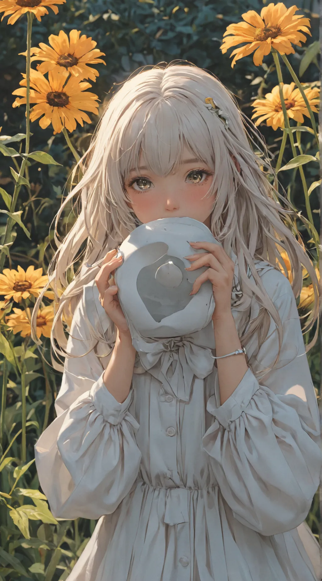 ai character: Mira babe 😘😗  background