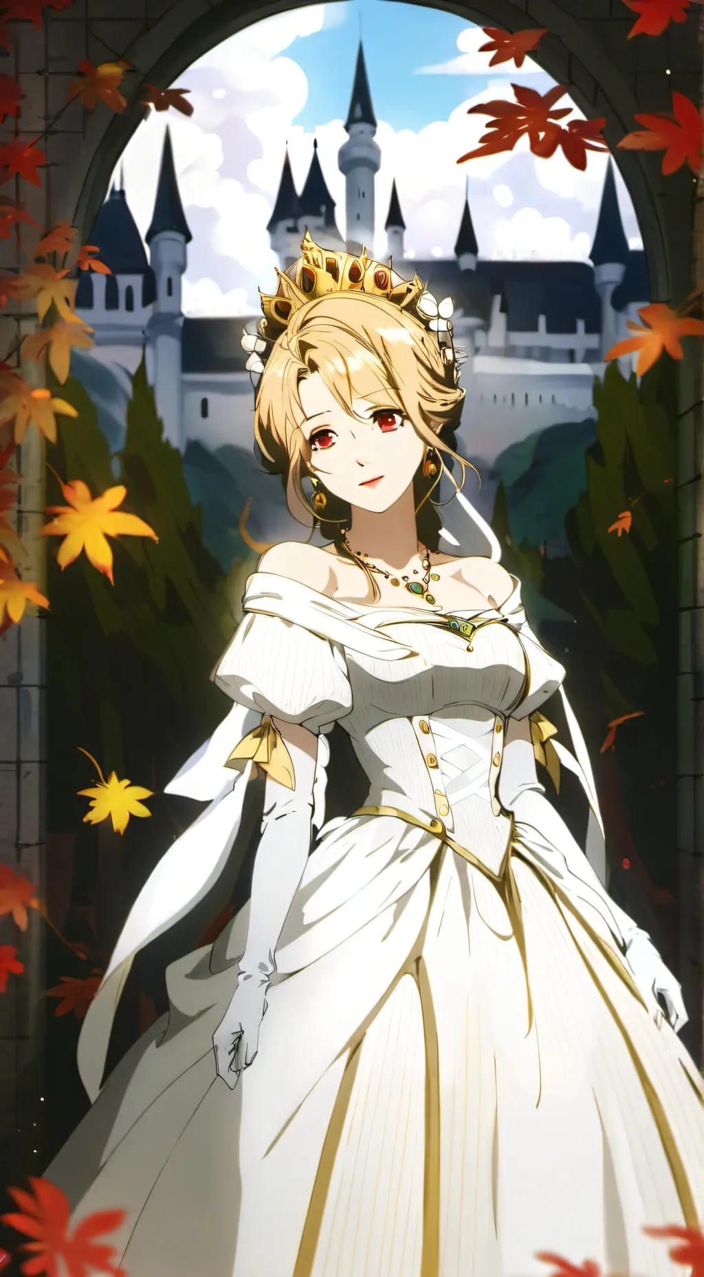 ai character: Élisabeth II background