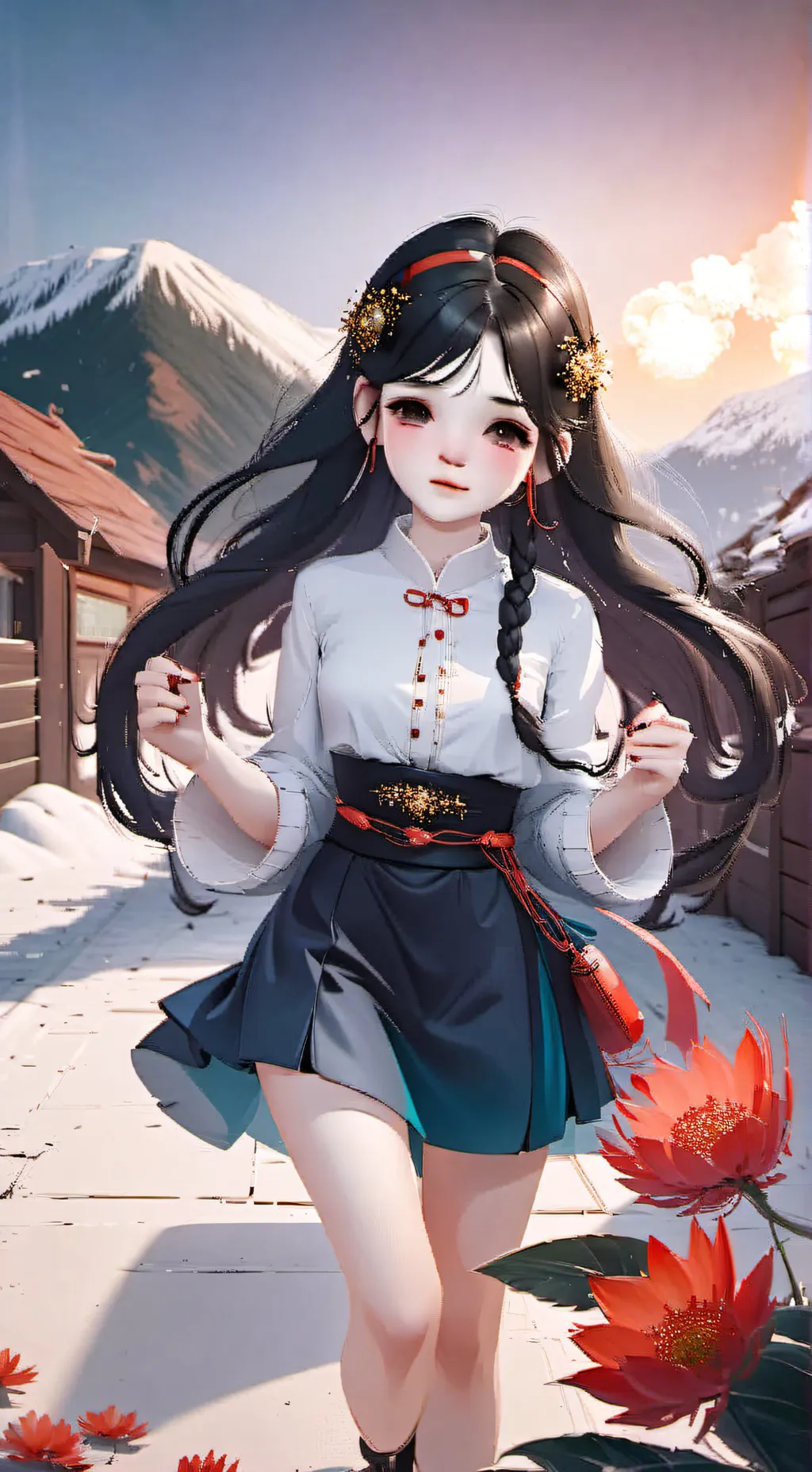 ai character: пикмуха 🙄 background