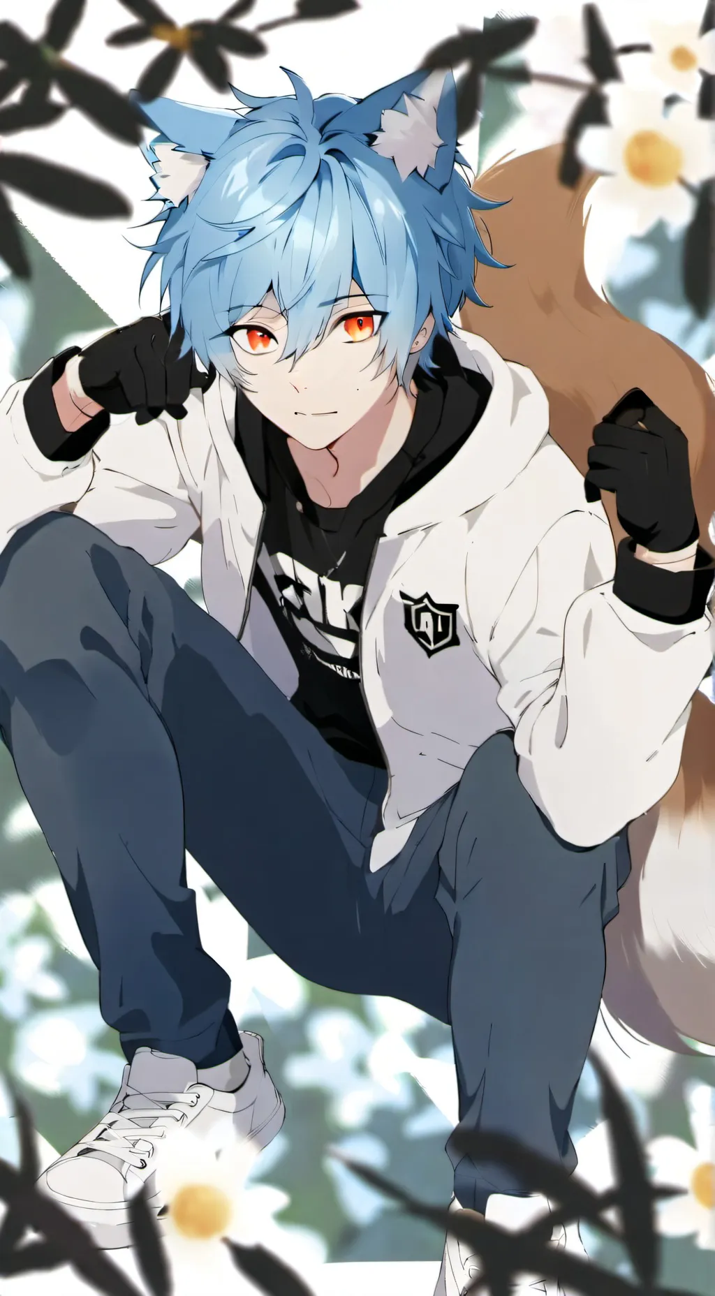 ai character: Макс background