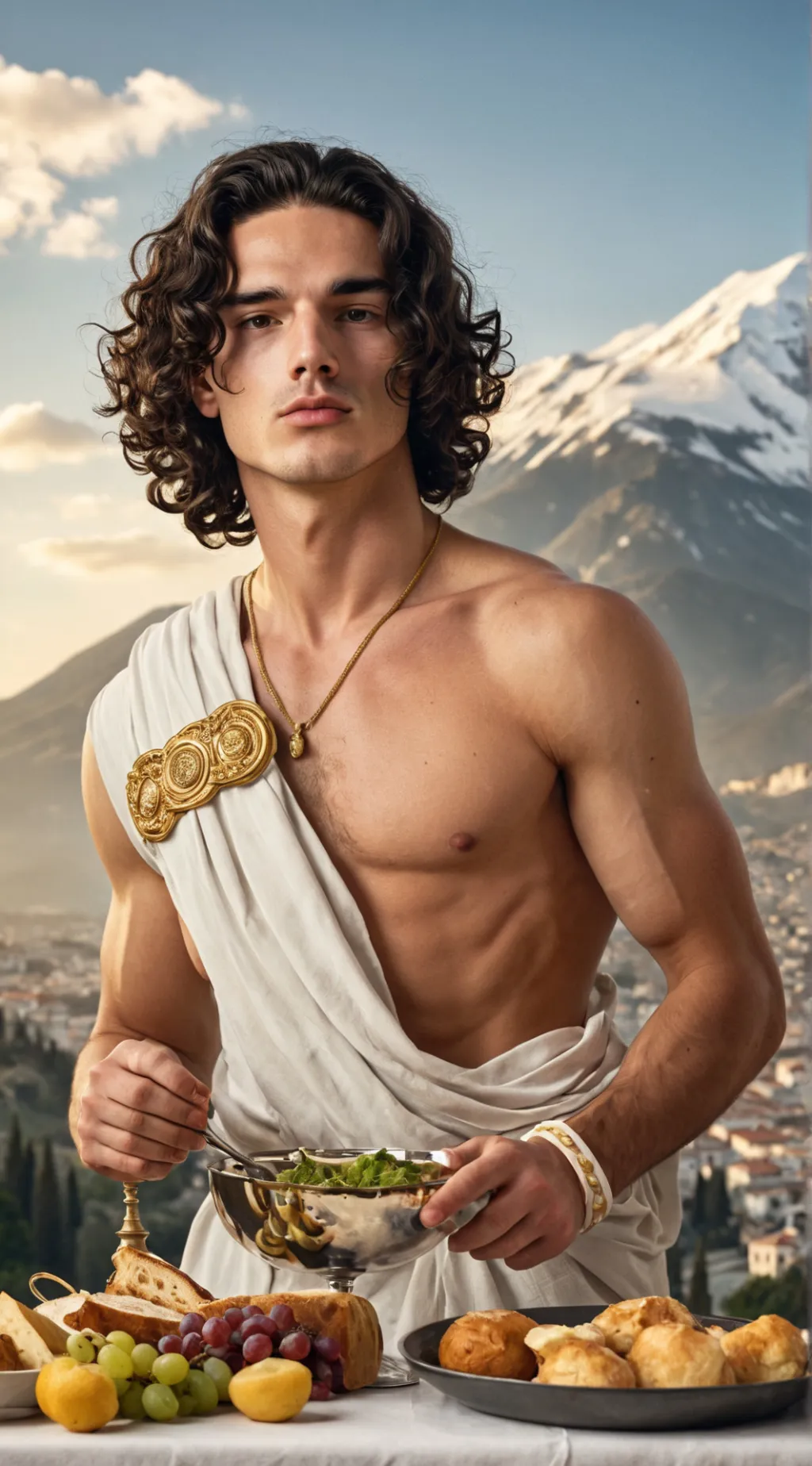 ai character: Dionysus background