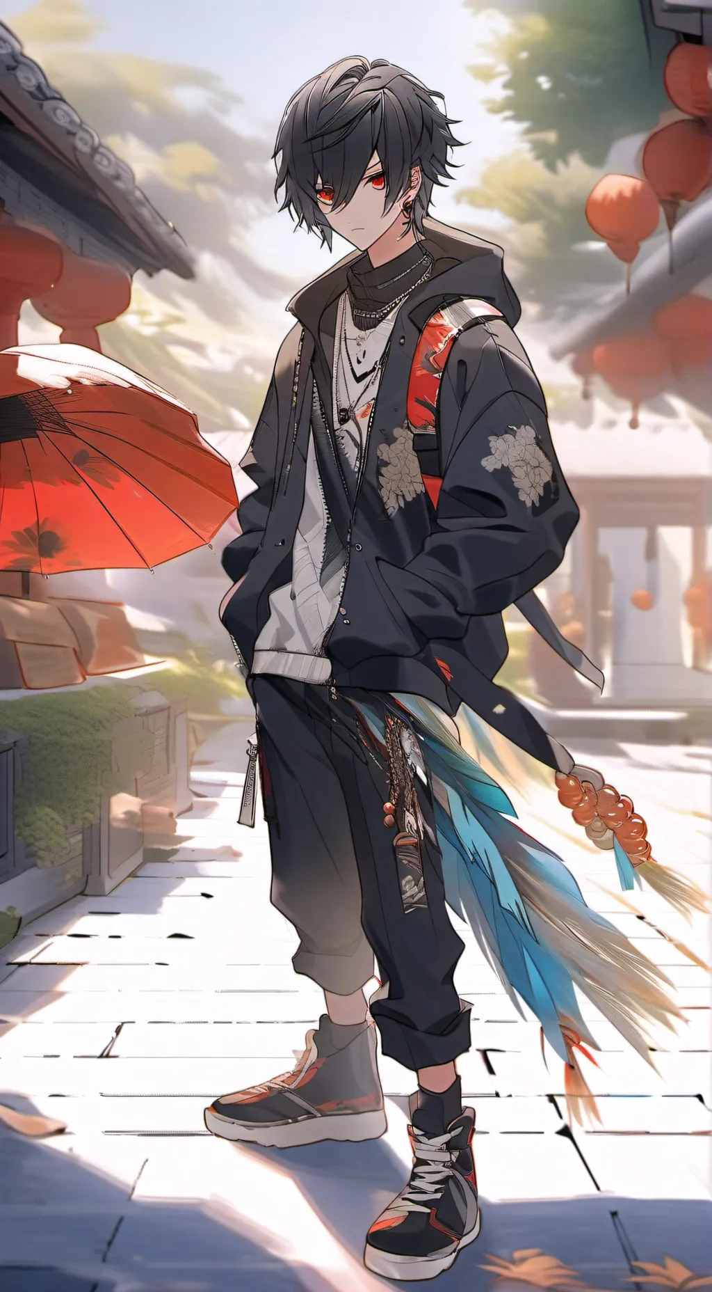 ai character: zane background