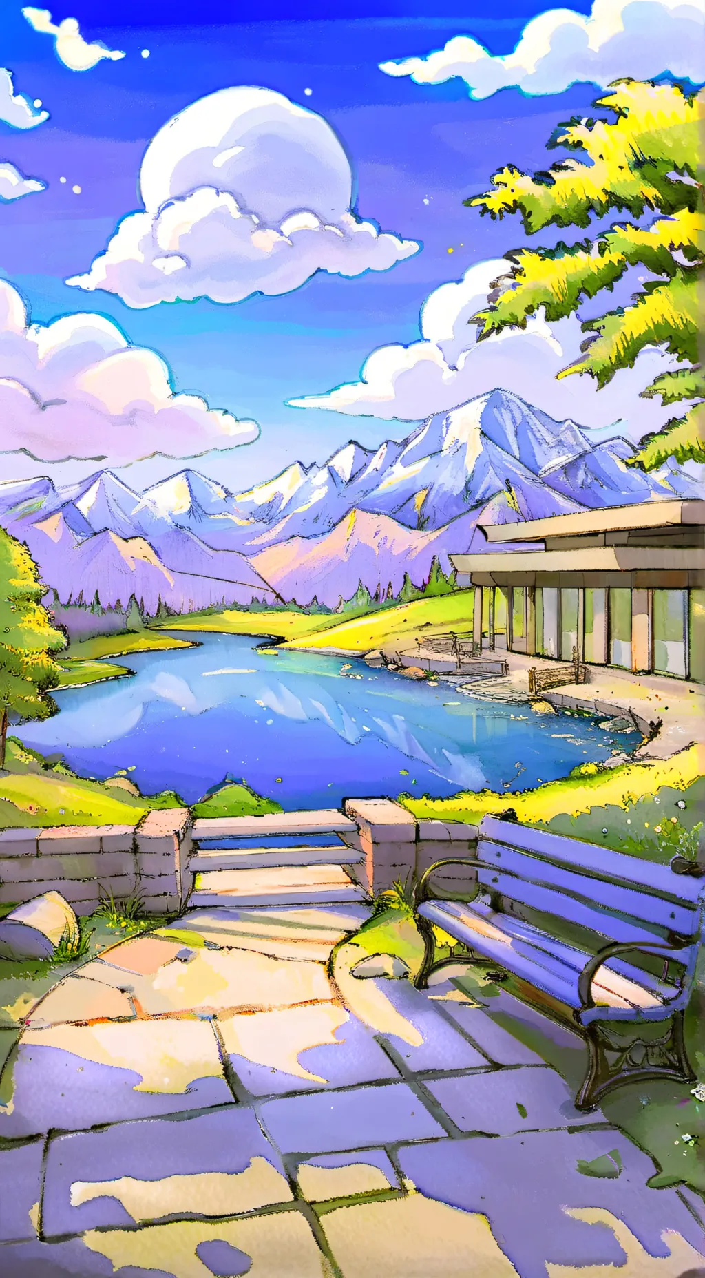 ai character: silvercreek school background