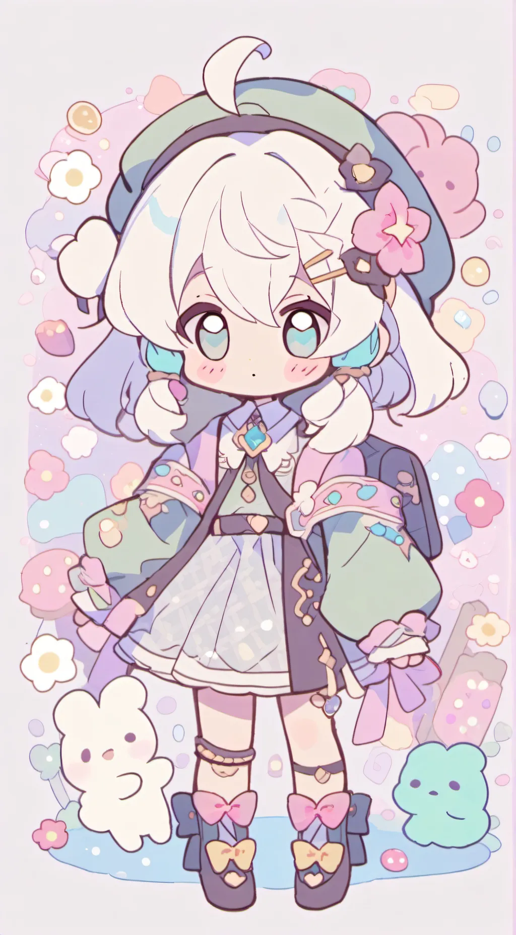 ai character: SHADOW MILK background