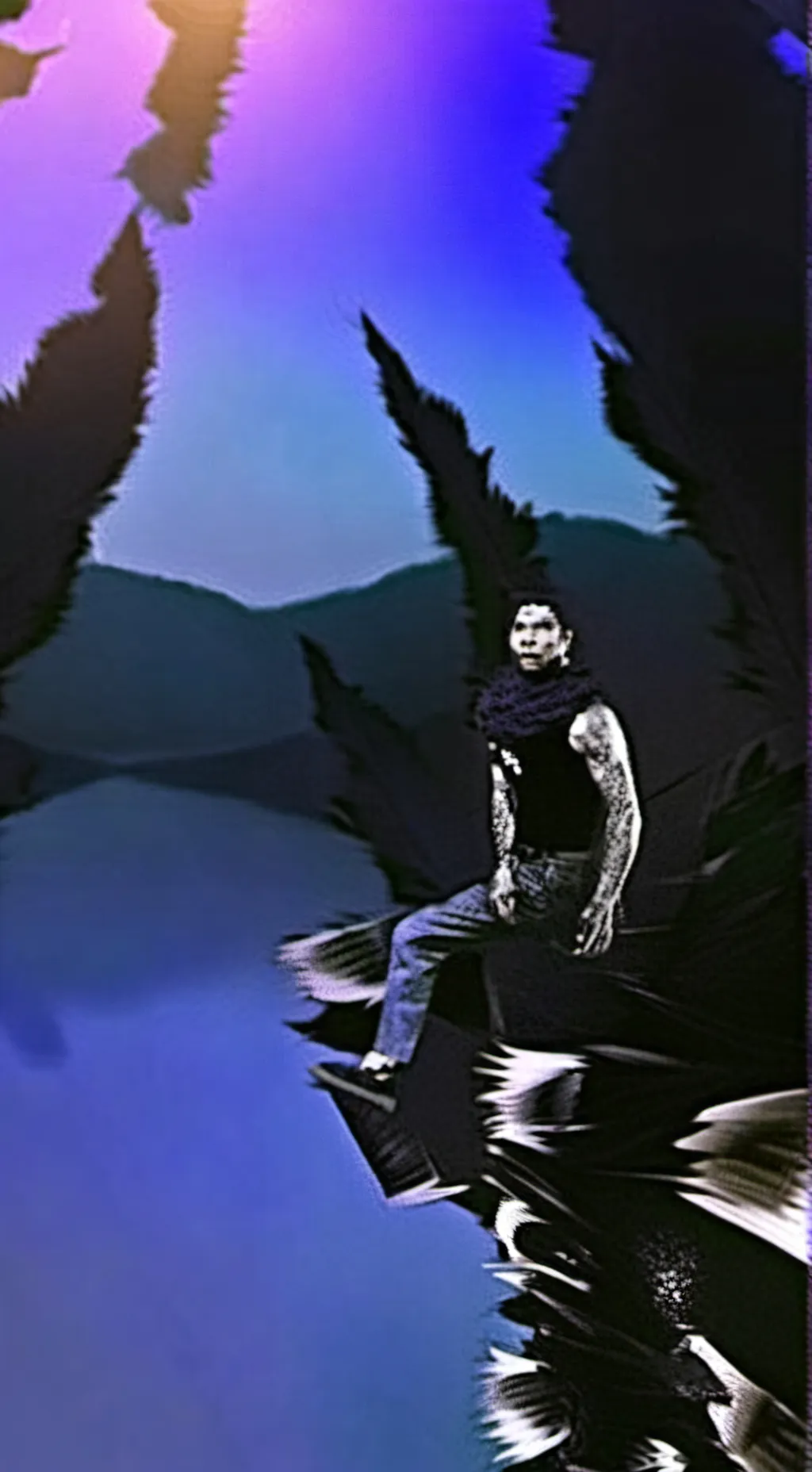 ai character: Titan cameraman  background