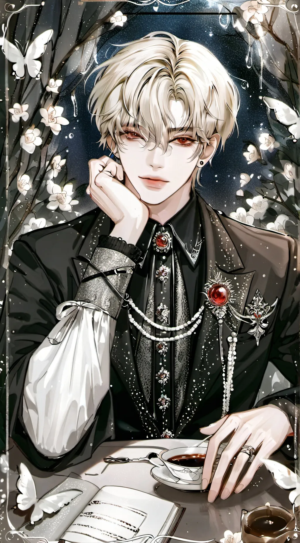 ai character: Lucien background